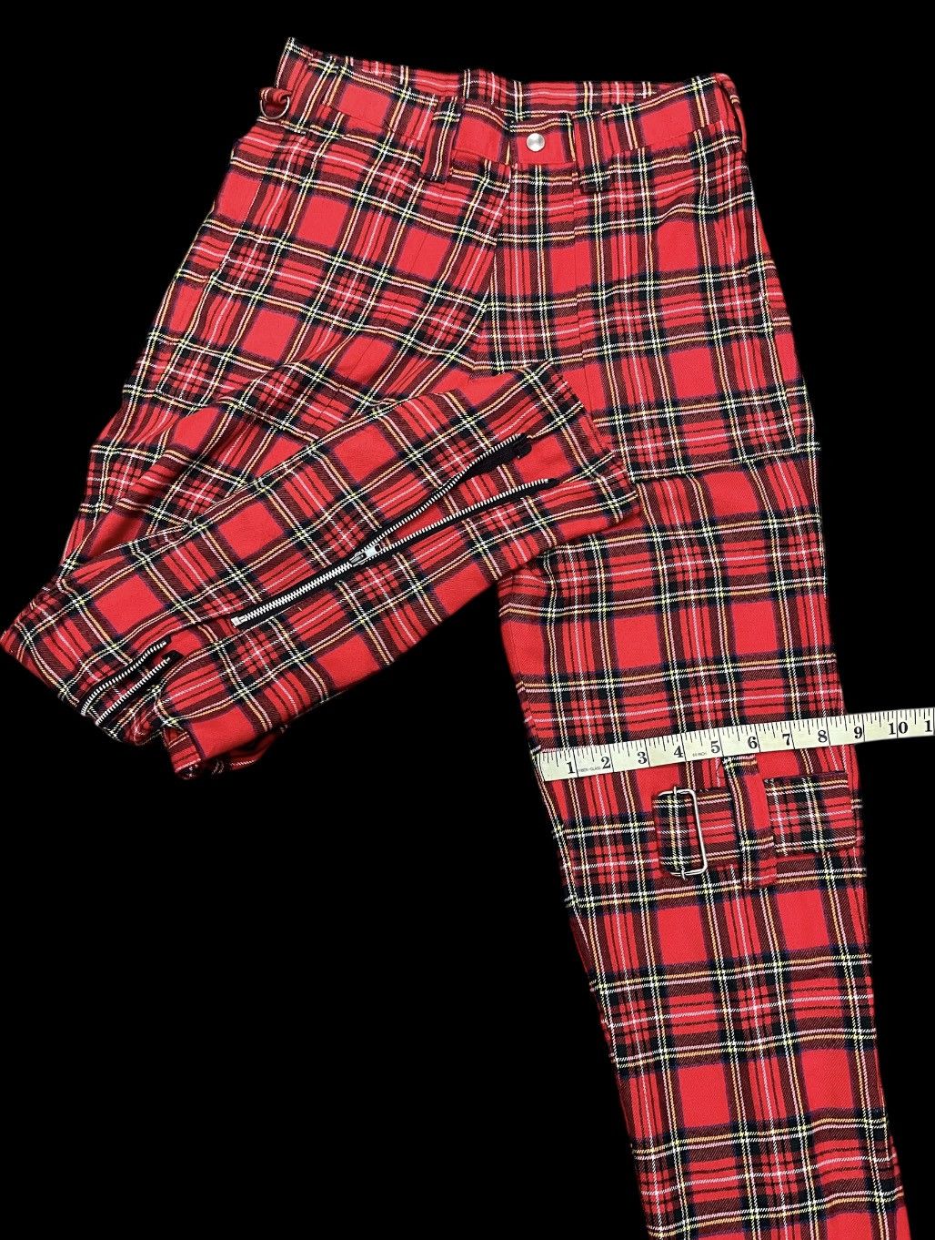 Seditionaries TIGER OF LONDON SEDITIONARIES PUNK BONDAGE PANTS Size US 30 / EU 46 - 9 Thumbnail