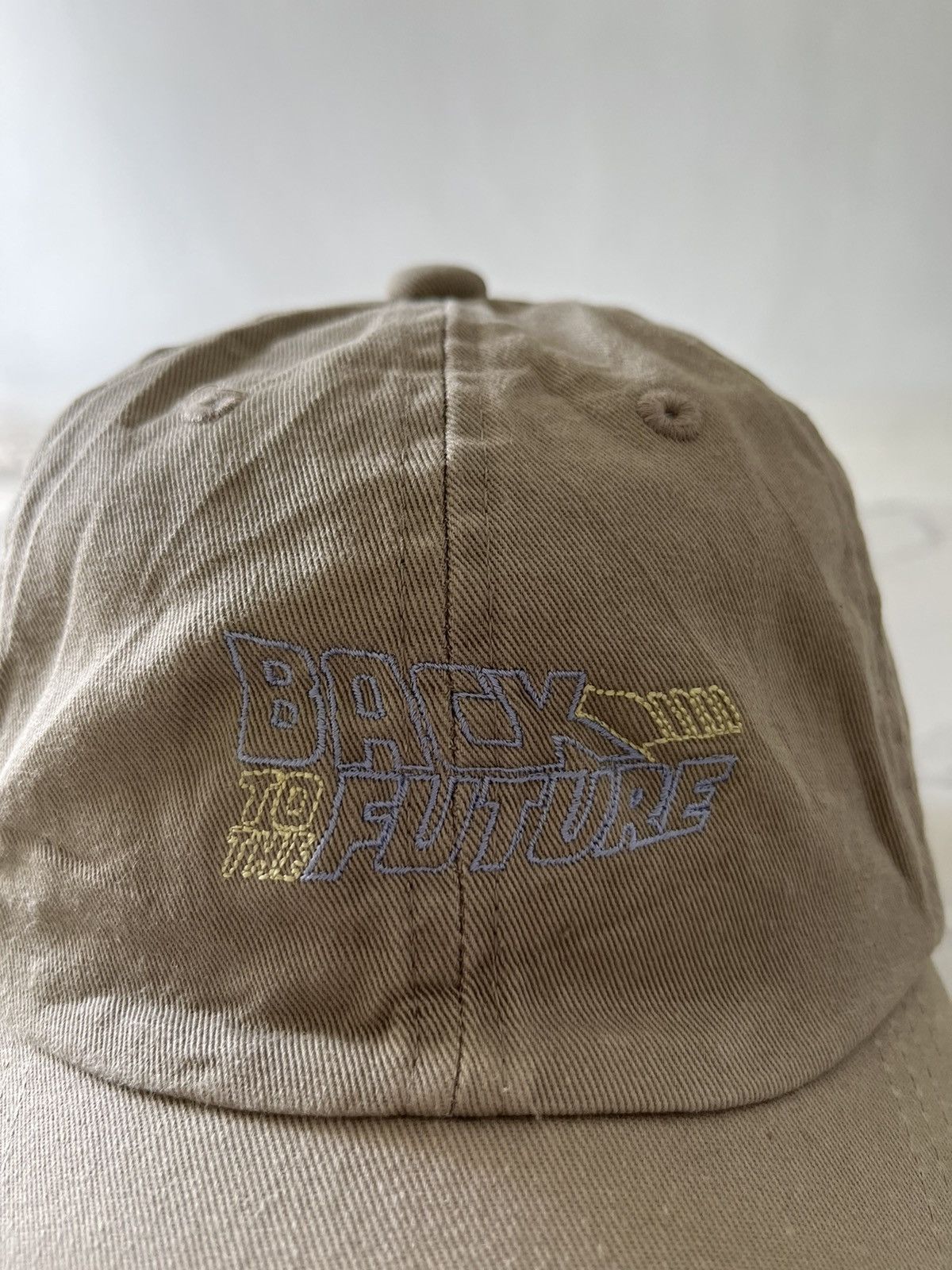 Vintage VINTAGE BACK TO THE FUTURE MOVIE ADJUSTABLE HAT Size ONE SIZE - 3 Thumbnail