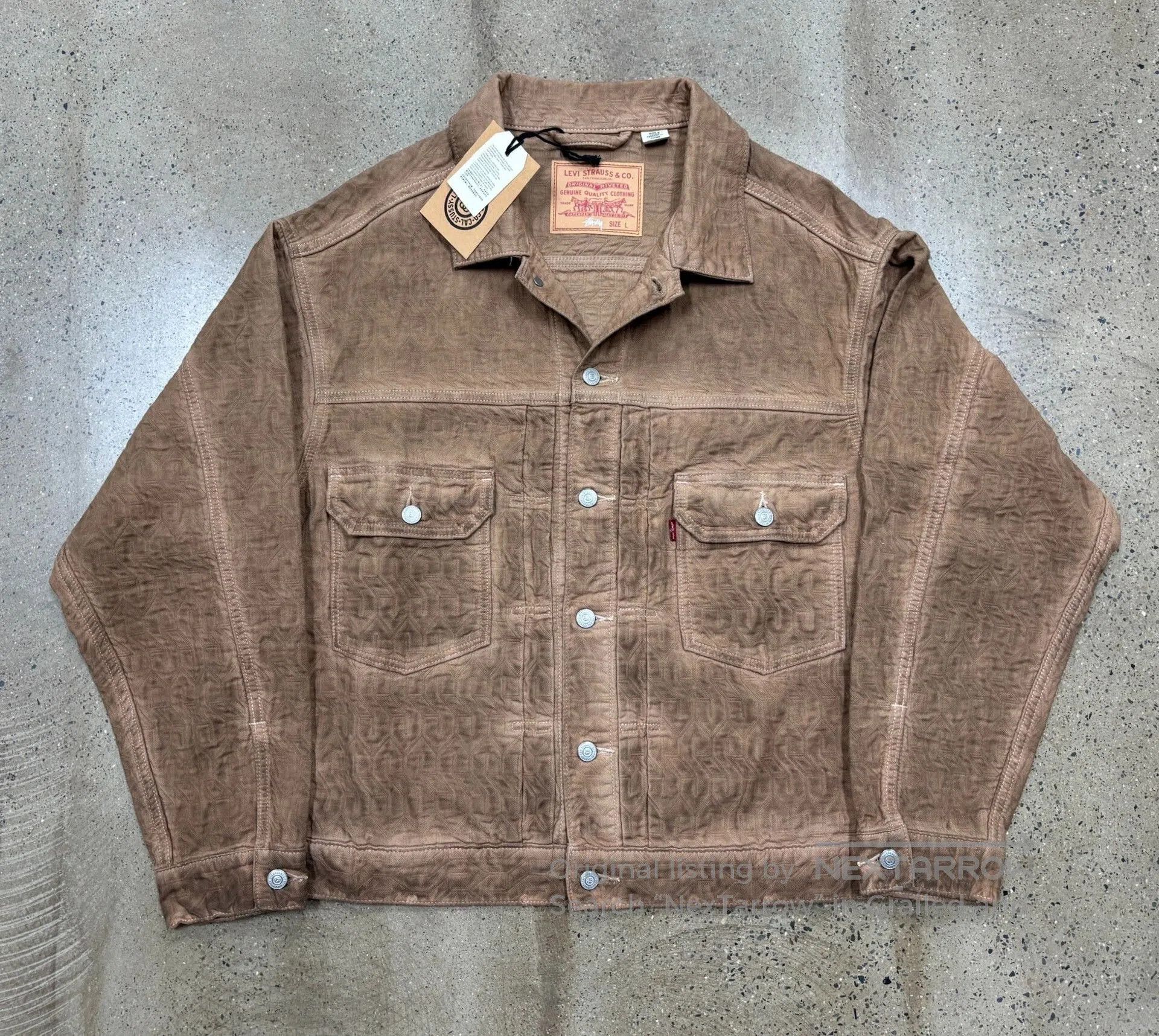 Stussy Stussy Reverse Jacquard Bryan Jacket | Grailed