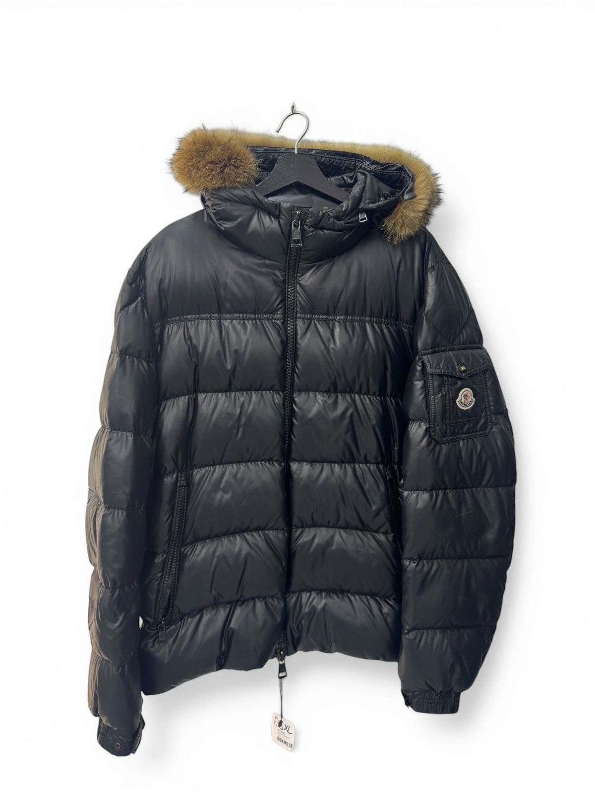 Moncler Moncler Black Marque Jacket Size US XXL / EU 58 / 5 - 1 Thumbnail