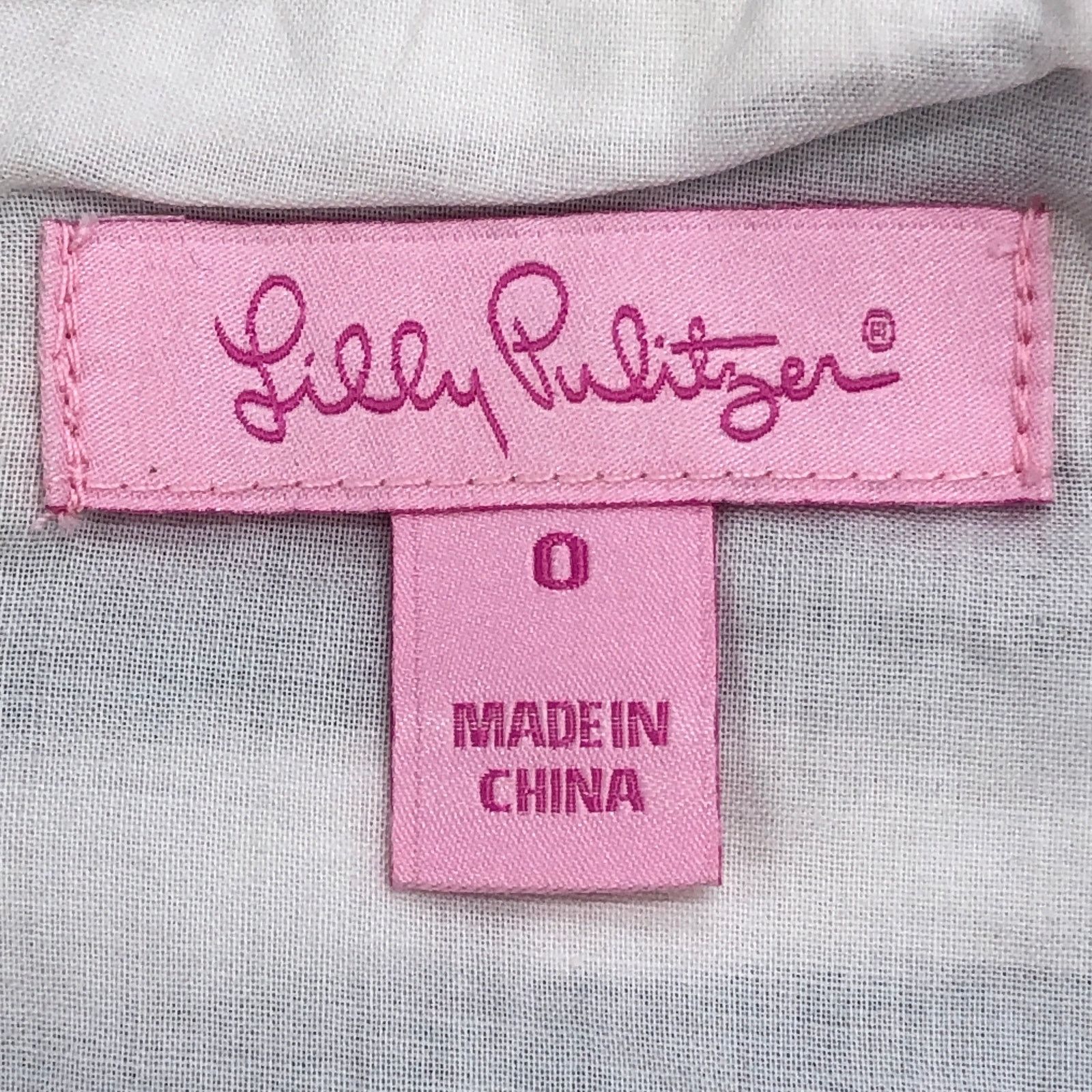 Lilly Pulitzer Lilly Pulitzer Sz 0 Skirt Tate Navy Blue Stripe Embroidered Size 25" / US 0 / IT 36 - 11 Thumbnail