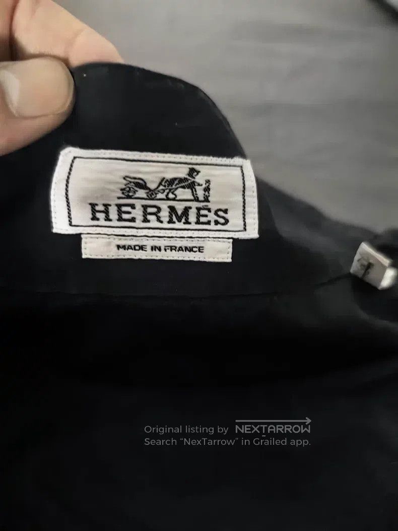 Hermes Hermes size 39 Shirt with round neck and side buttons Size S / US 4 / IT 40 - 4 Thumbnail