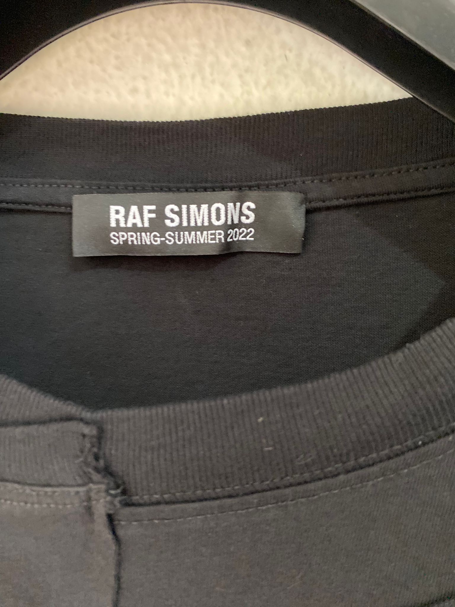 Raf Simons Black Doubled Ultrascept T-Shirt Size US M / EU 48-50 / 2 - 4 Thumbnail