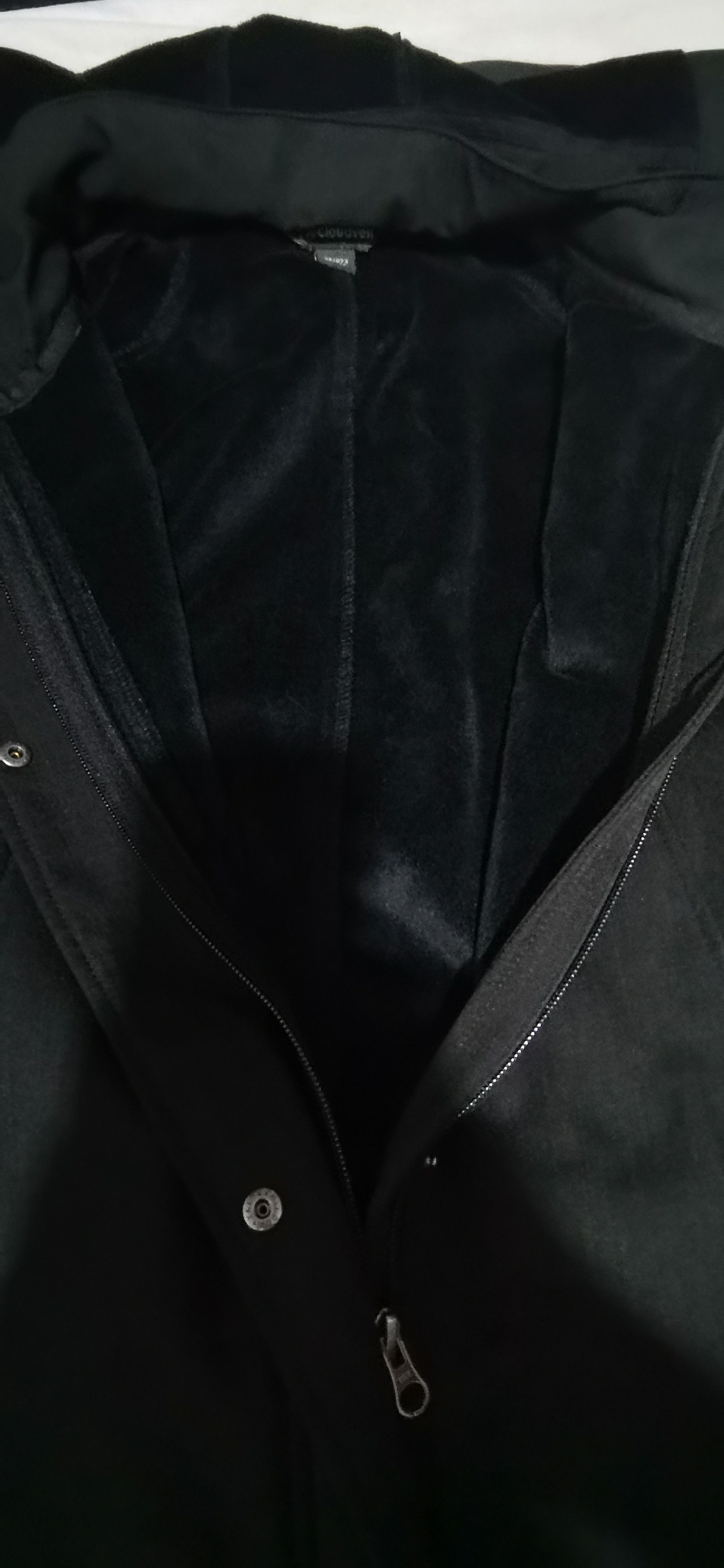 Vintage Cloudveil black long jacket with hooded Size M / US 6-8 / IT 42-44 - 6 Thumbnail