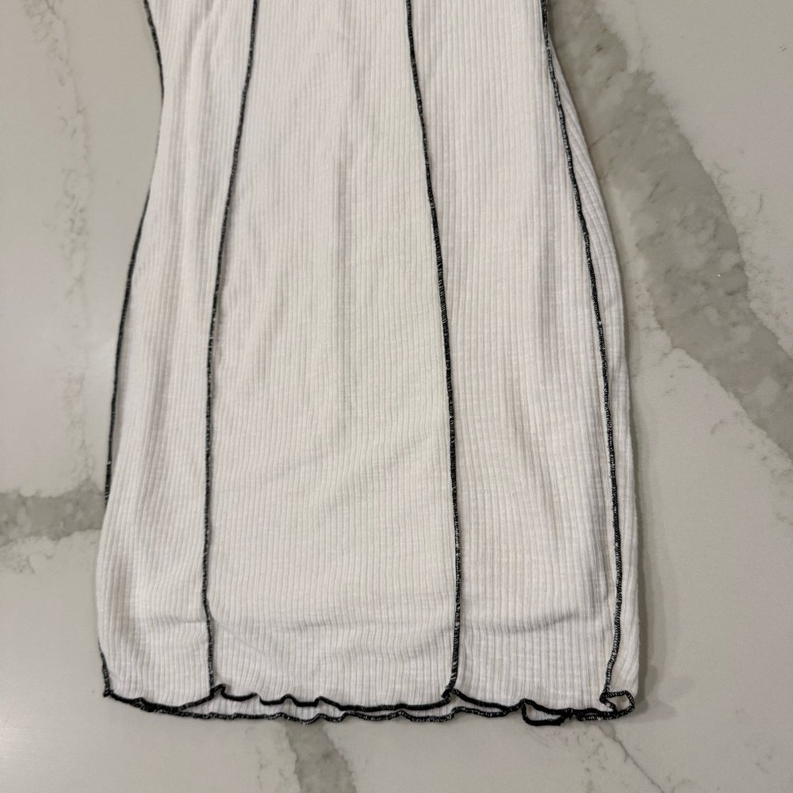 PRINCESS POLLY Princess Polly Ribbed Knit Sleeveless Mini Dress Women’s 6 Size M / US 6-8 / IT 42-44 - 2 Thumbnail