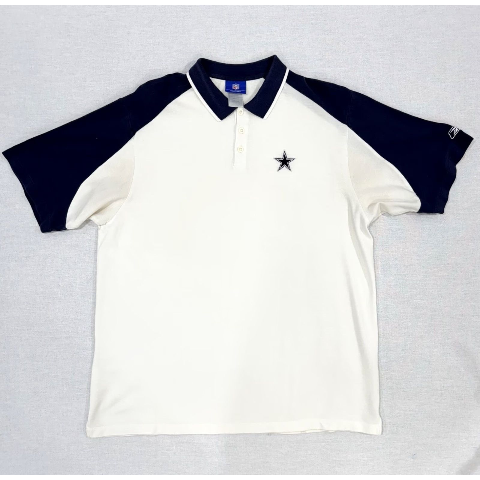 Vintage VINTAGE Dallas Cowboys Polo Shirt Men’s XL Blue White 90s Football Golf Nike Copper? Size US XL / EU 56 / 4 - 5 Thumbnail