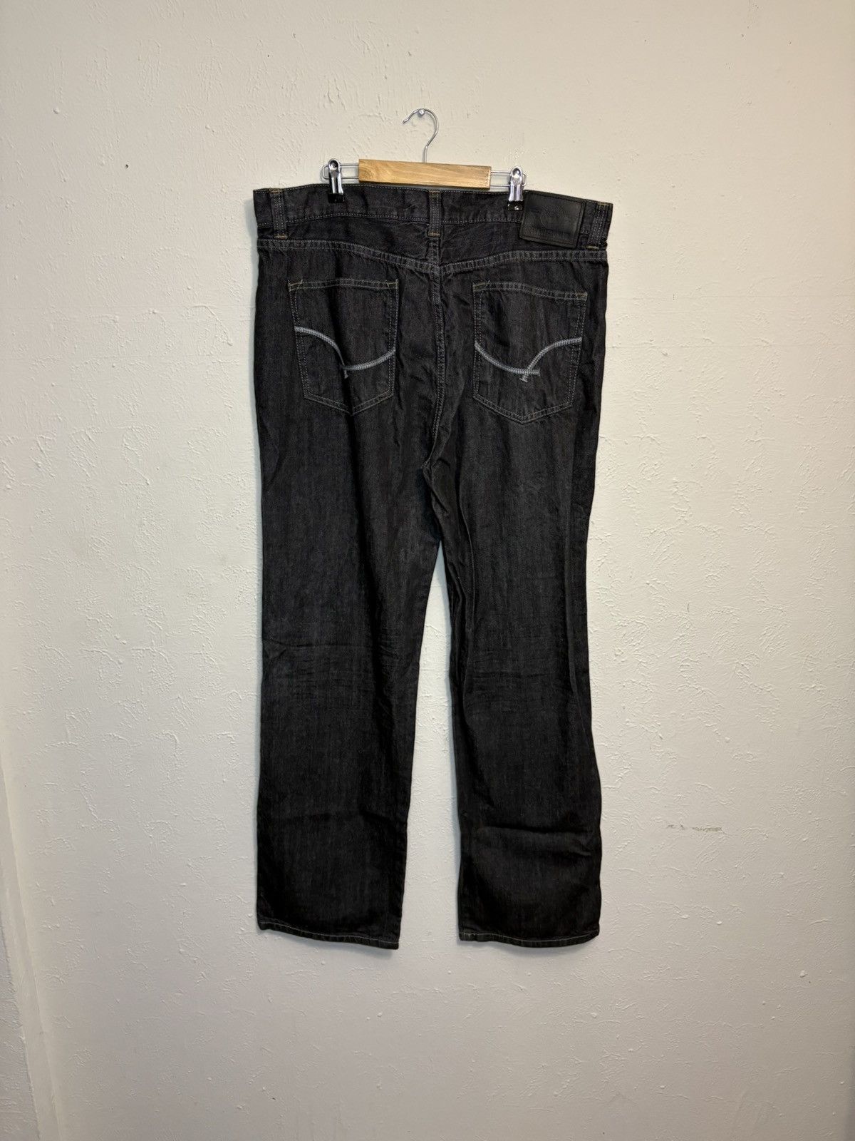 Ecko Unltd. Baggy Y2k Ecko Unltd black denim jeans size 38x32 Size US 38 / EU 54 - 1 Thumbnail