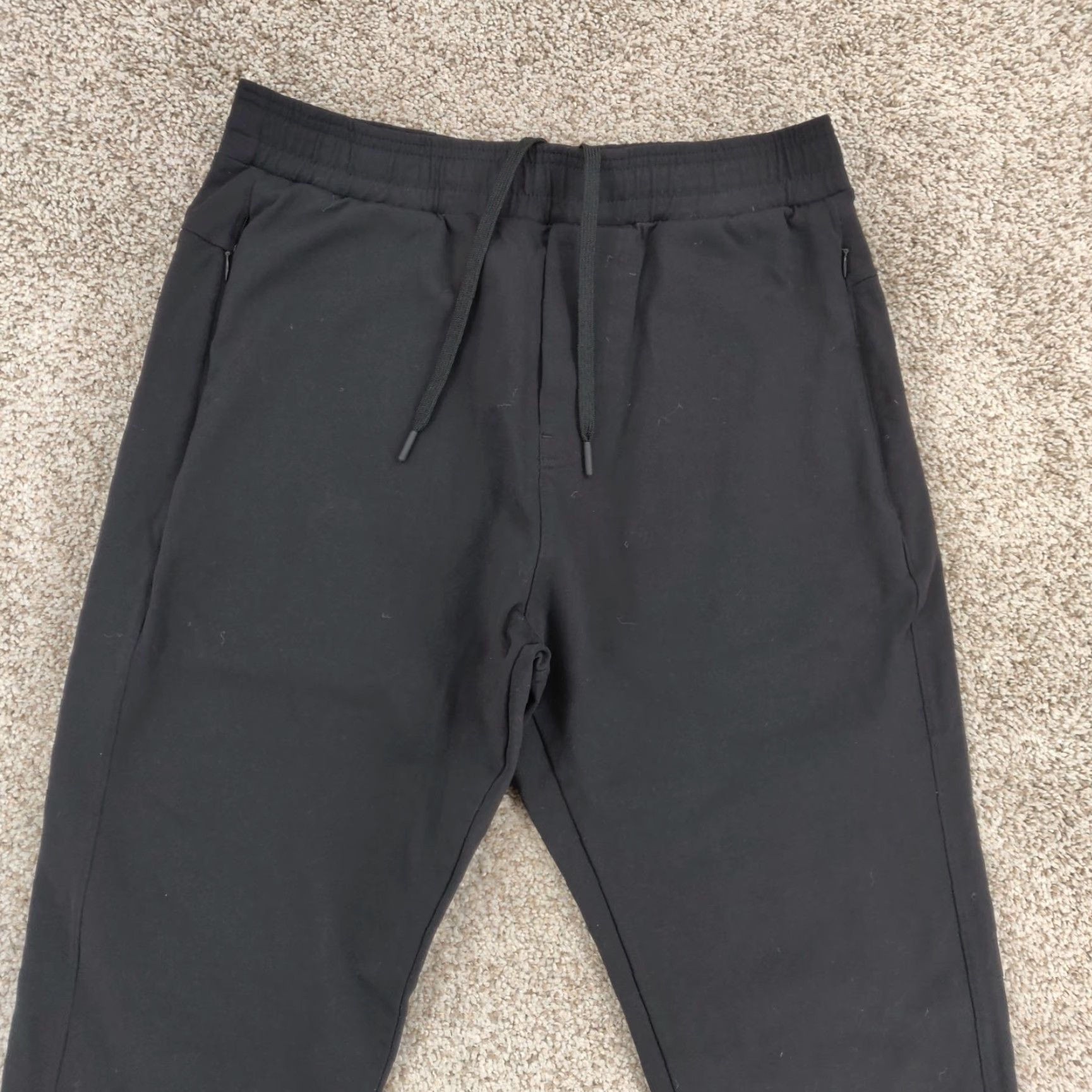 Vintage Public Rec Joggers Men's 30x32 Black Stretch Zip Pocket Athleisure Pants Size US 32 / EU 48 - 2 Thumbnail