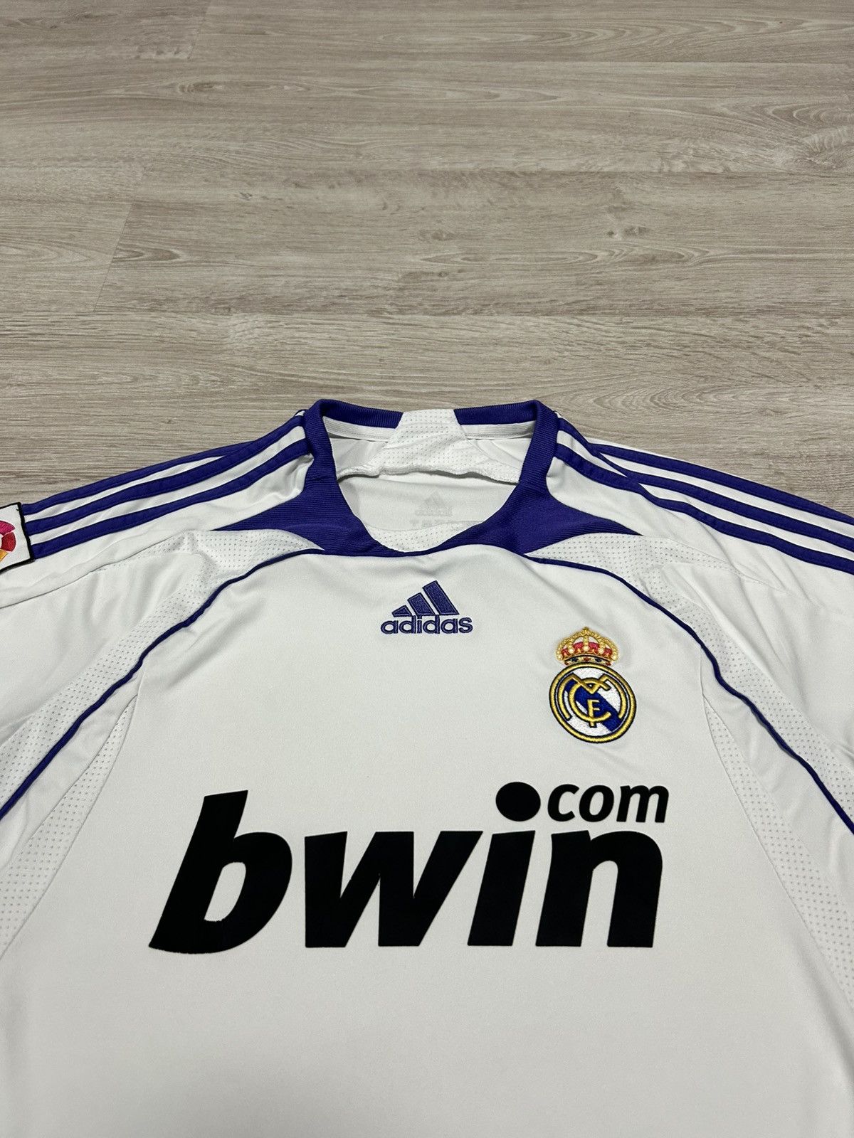 Adidas Adidas Jersey Real Madrid 2007/08 LFP Patch Size S Size US S / EU 44-46 / 1 - 2 Thumbnail