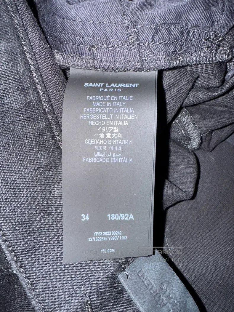 Saint Laurent Paris Saint Laurent Paris Glue Jeans Size US 34 / EU 50 - 5 Thumbnail
