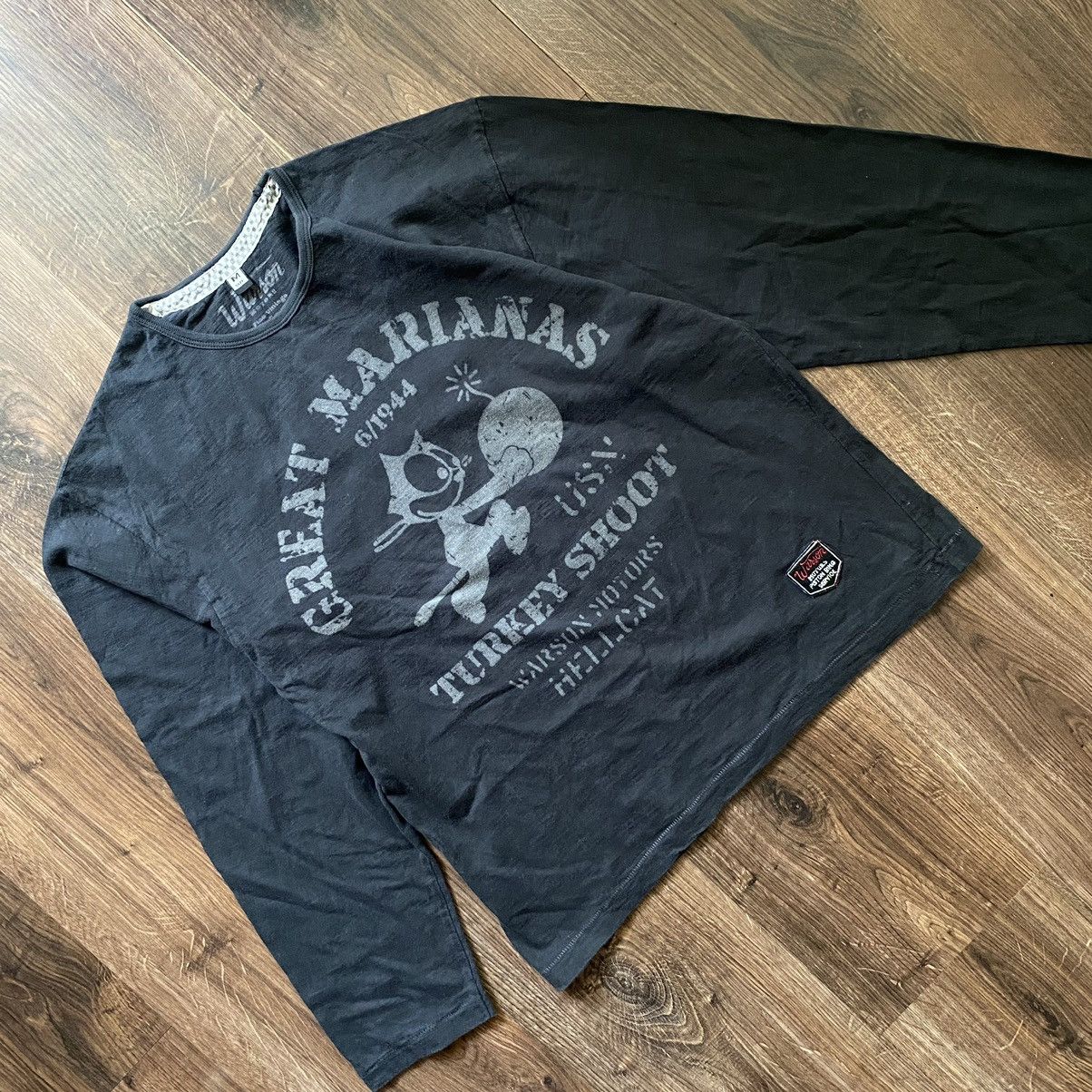 Vintage Warson Motors Long Sleeve T-Shirt Size US M / EU 48-50 / 2 - 1 Thumbnail