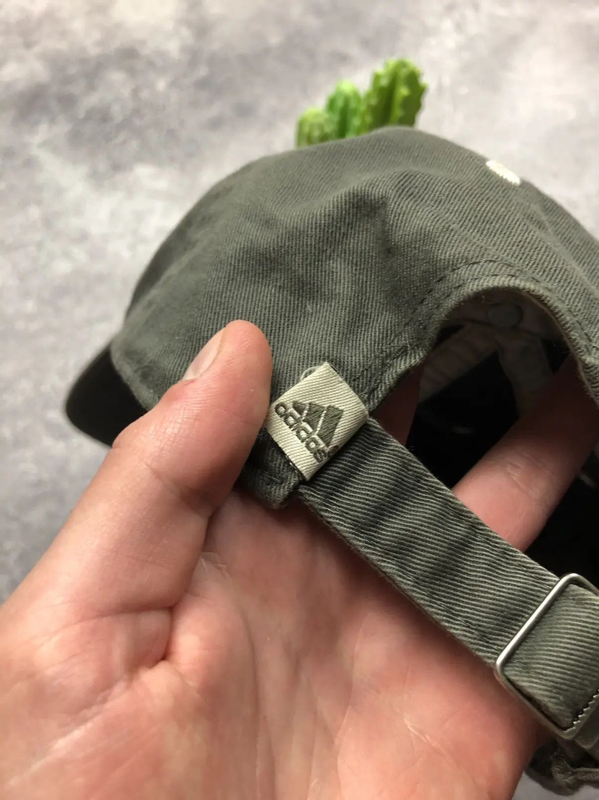 Adidas ADIDAS Vintage Big Logo Rare Cap Streetwear Hype Cap Size ONE SIZE - 8 Thumbnail