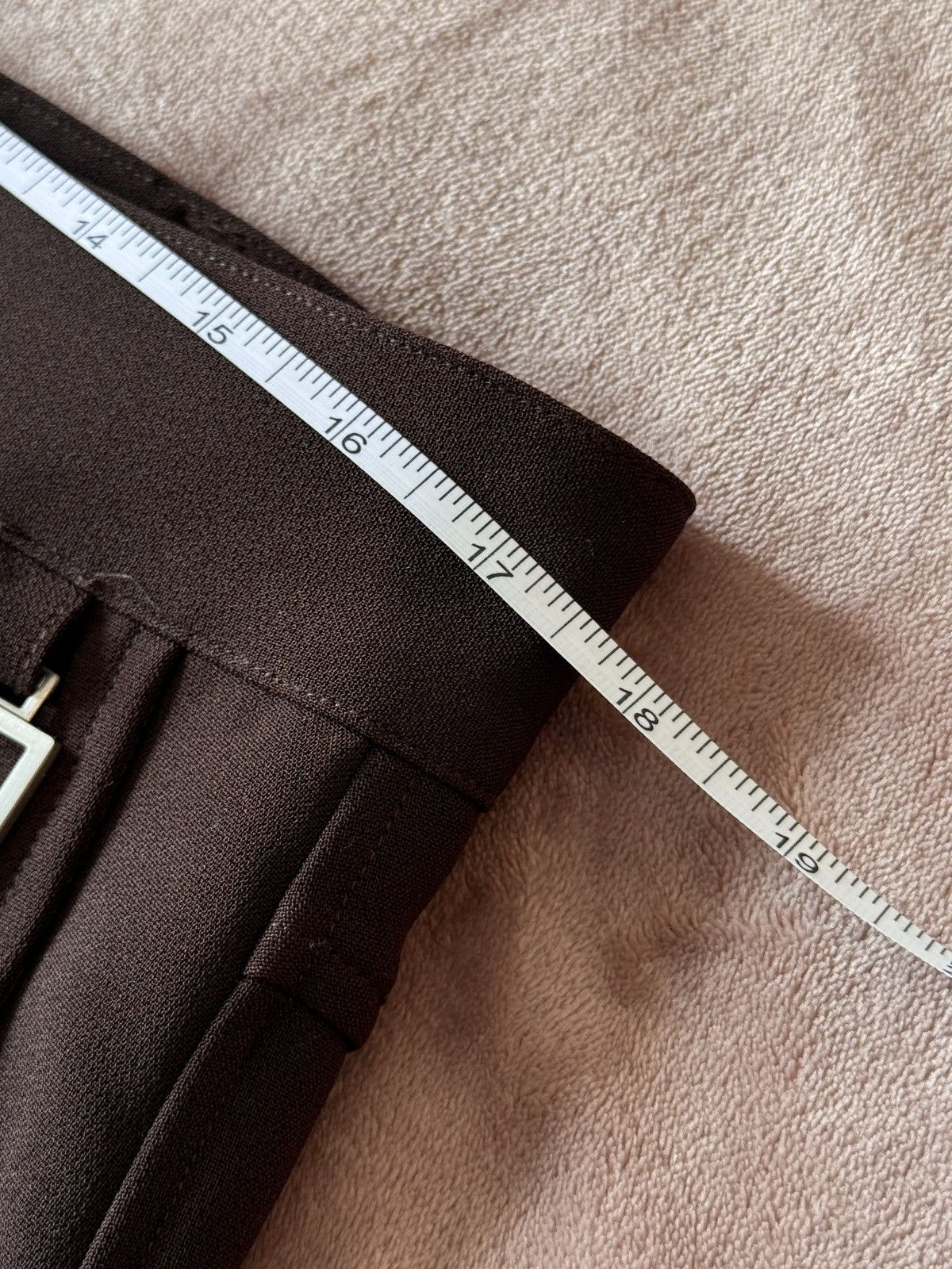 Pieces Uniques XL PIÈCES UNIQUES LE PANTALON EMIN ZIPPED PANTS Brown Zara Size US 34 / EU 50 - 19 Thumbnail
