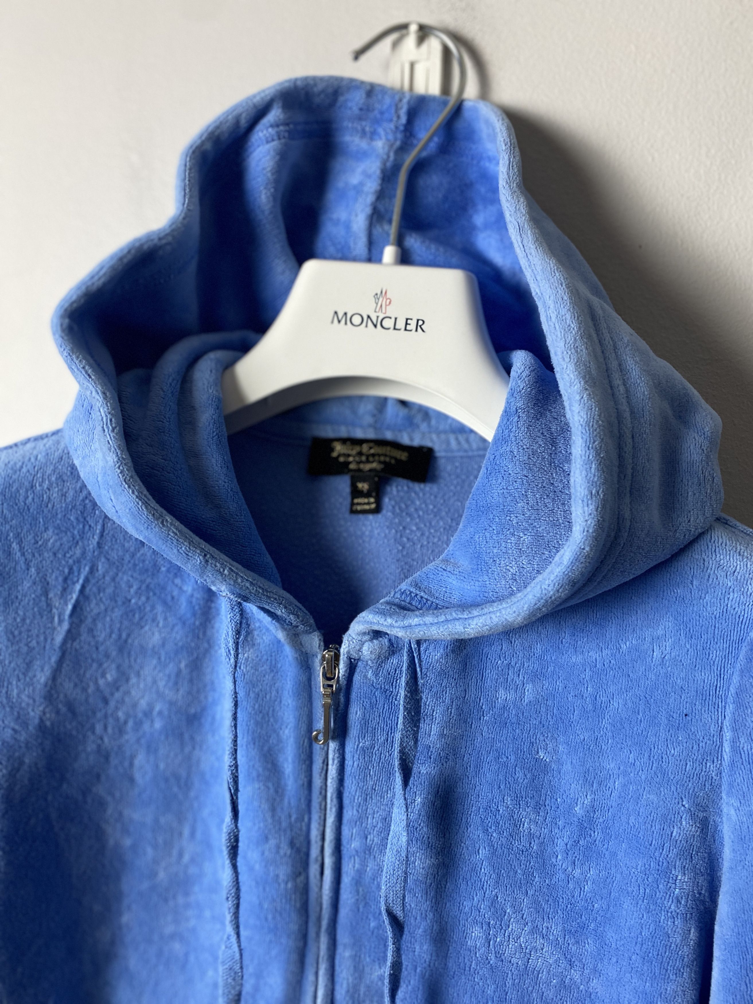 Juicy Couture Juicy Couture velvet zip-up hoodie y2k 00s avant garde Size XS / US 0-2 / IT 36-38 - 2 Thumbnail