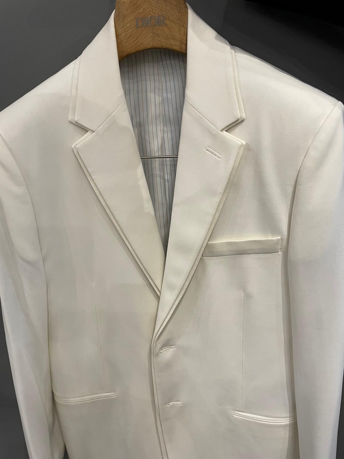 Dior o1w1db10624 Blazer in White Size US S / EU 44-46 / 1 - 3 Thumbnail