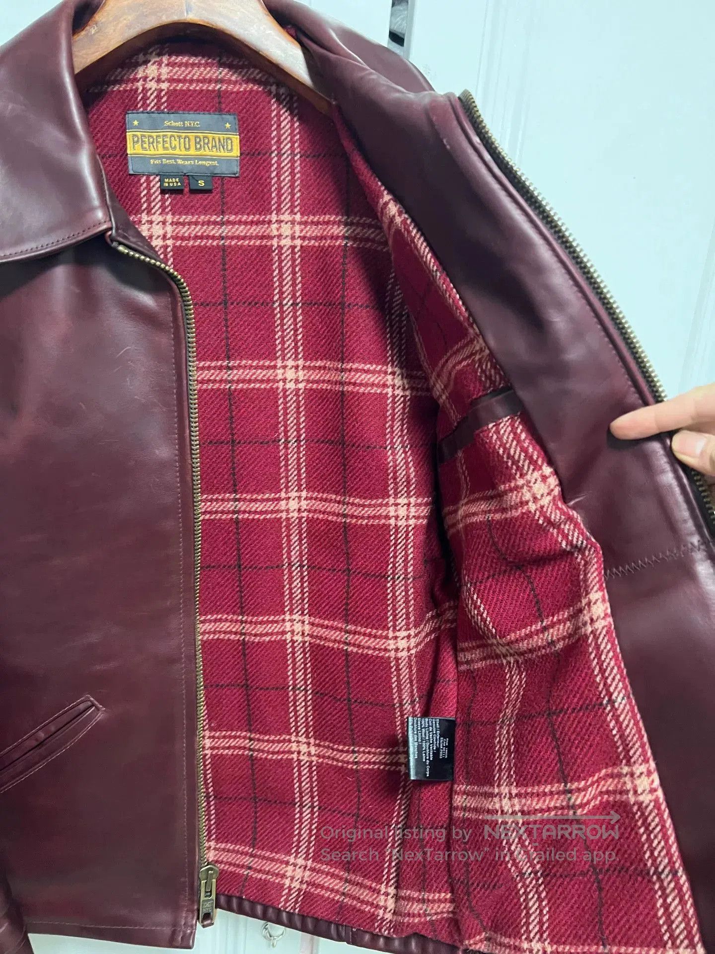 Schott Schott American Leather Jacket. Size US M / EU 48-50 / 2 - 3 Thumbnail