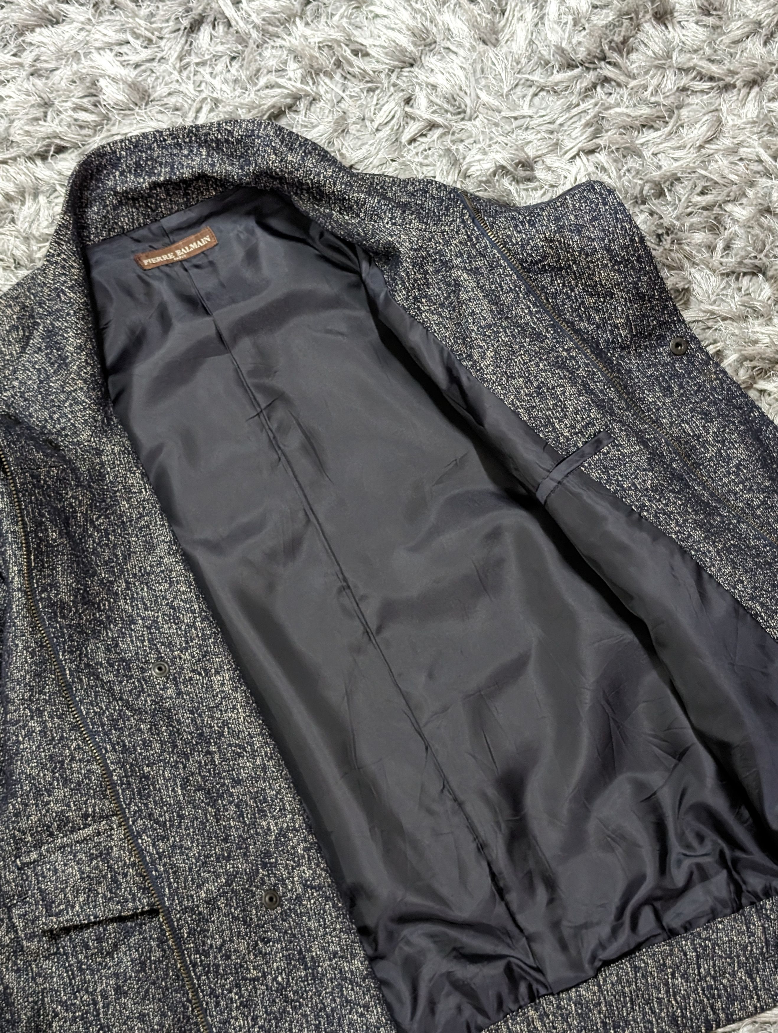Pierre Balmain Vintage Pierre Balmain Classic Bomber Retro Jacket Size US L / EU 52-54 / 3 - 8 Thumbnail
