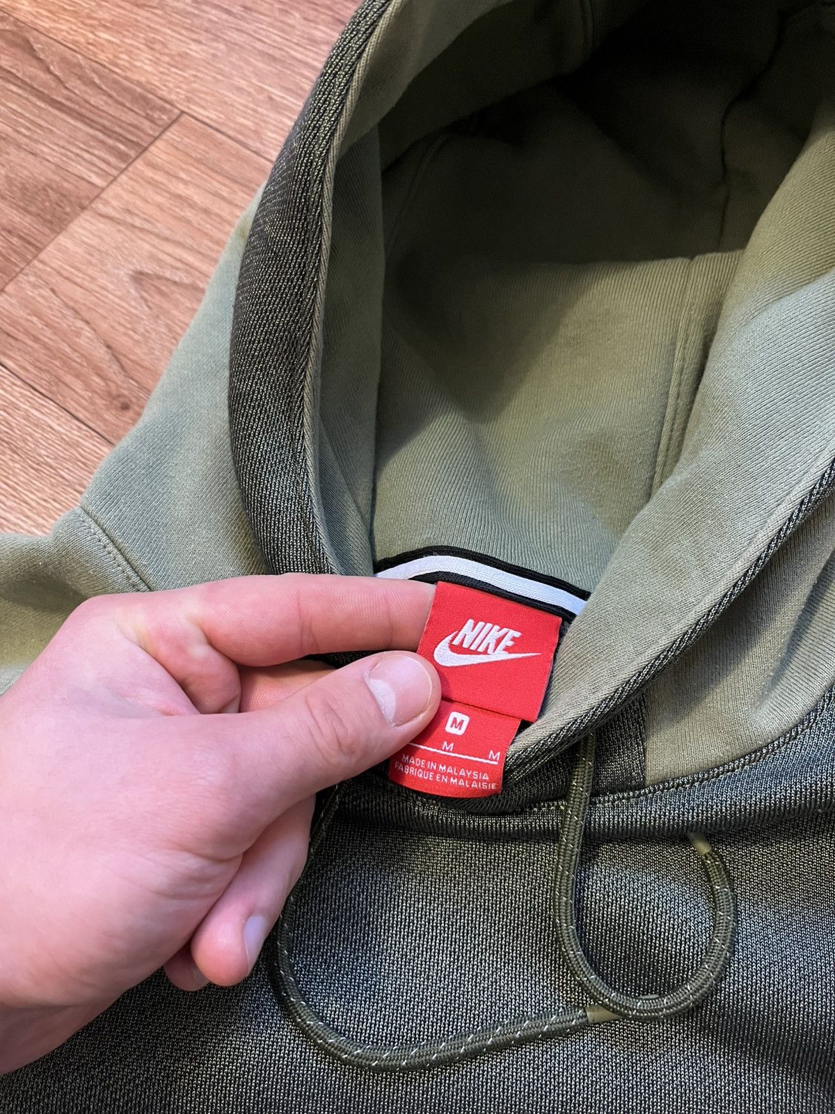 Nike Vintage Nike Air Big Logo Pullover Hoodie Size US M / EU 48-50 / 2 - 5 Thumbnail