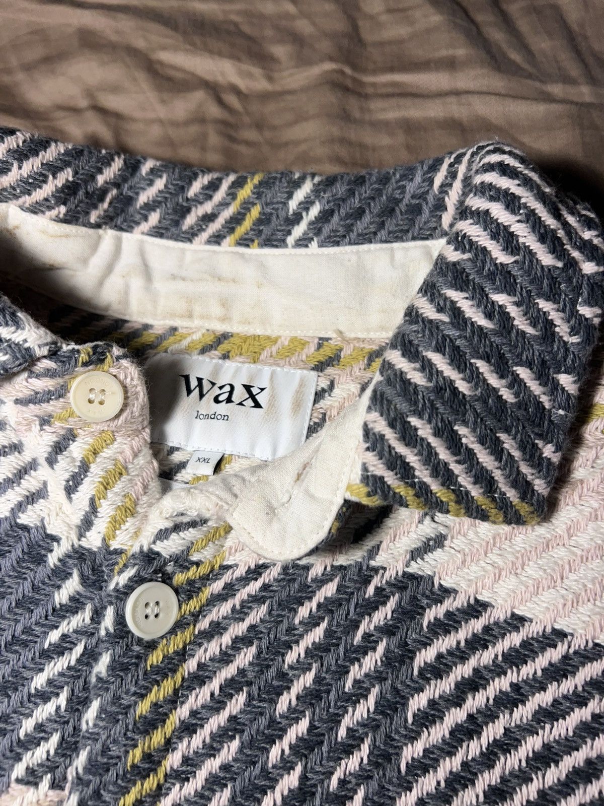 Wax London Wax London Knit Overshirt Size US XL / EU 56 / 4 - 3 Thumbnail