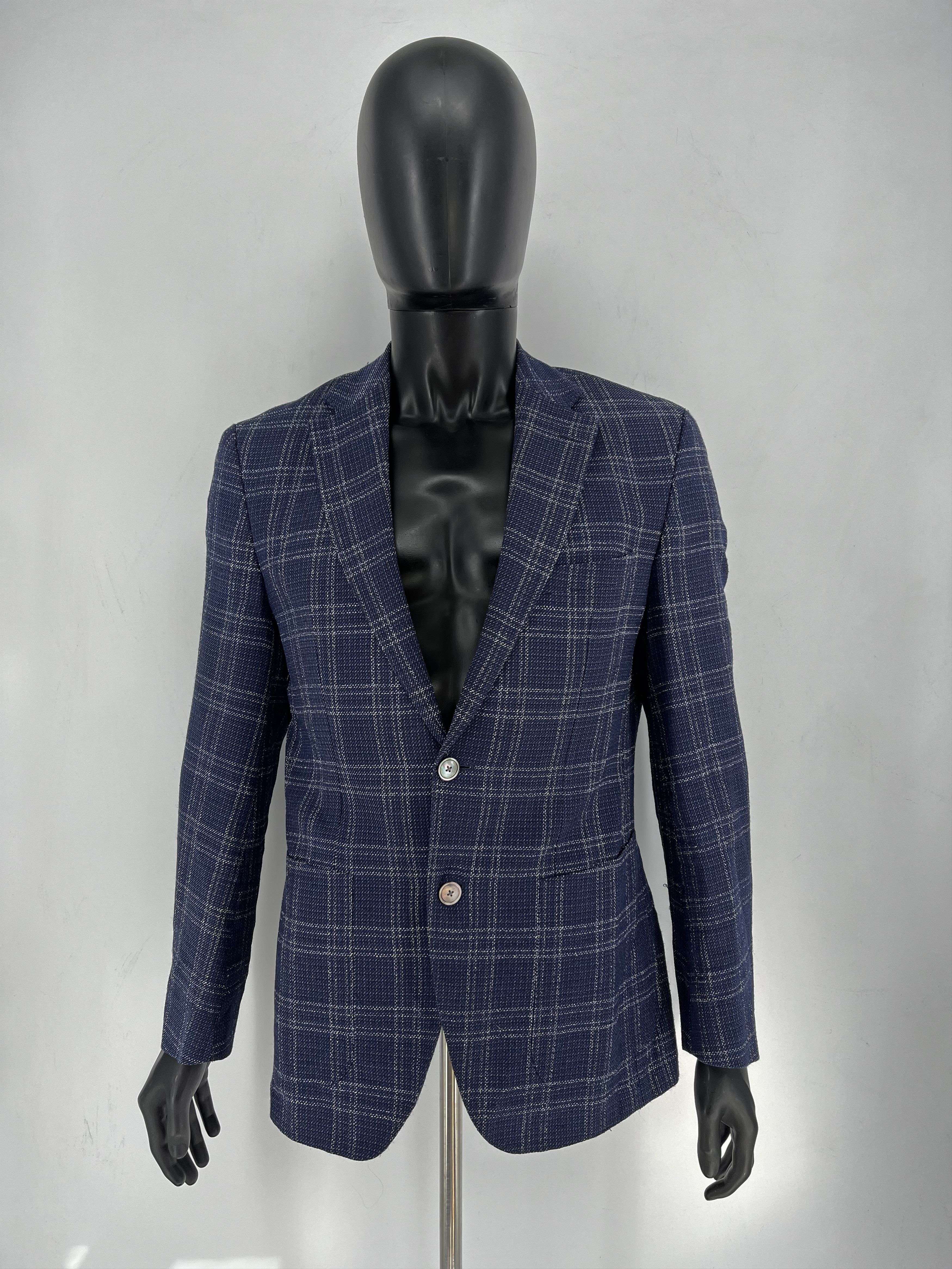Hugo Vintage Hugo Boss blazer men wool 38R M multi wool Size 38R - 1 Thumbnail