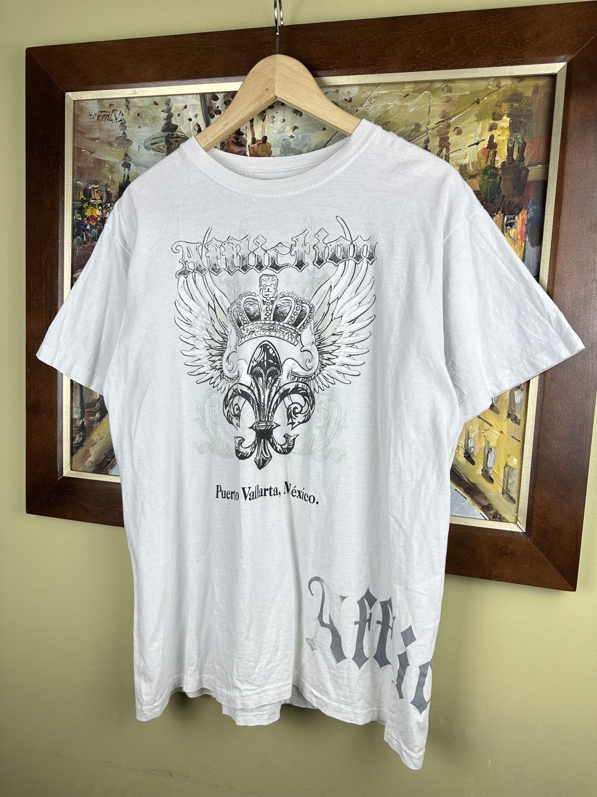 Affliction Vintage y2k 2000s Affliction tribal tattoo tee t-shirt Size US L / EU 52-54 / 3 - 3 Thumbnail