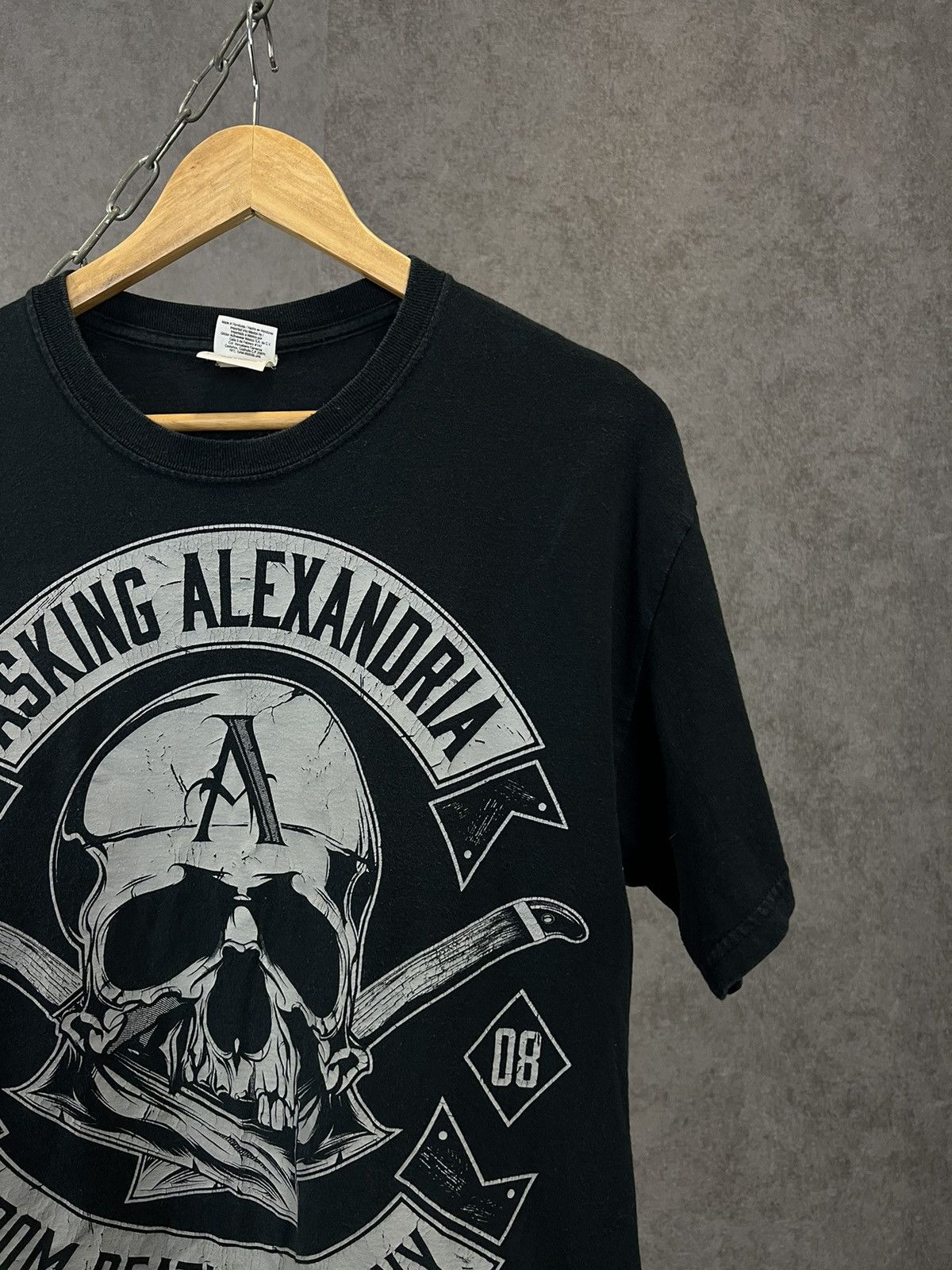 Band Tees Asking Alexandria rock band tour tee Size US L / EU 52-54 / 3 - 3 Thumbnail