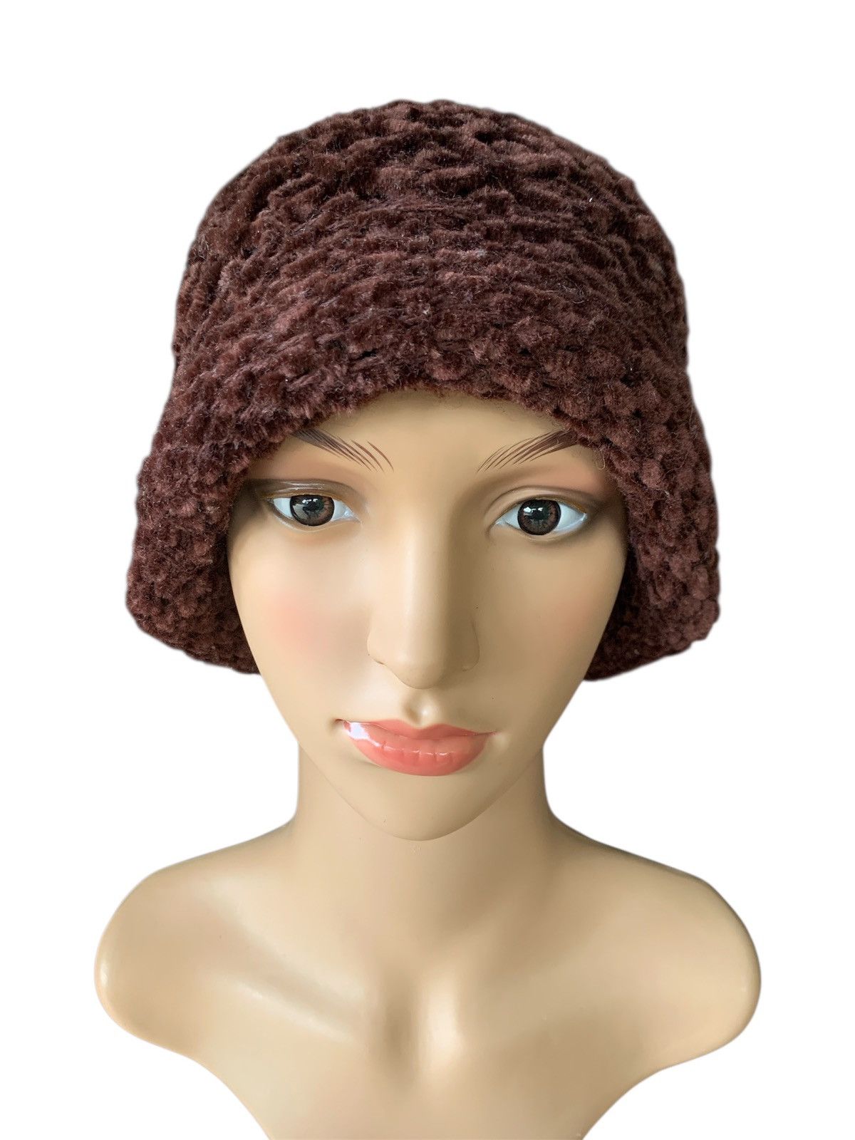 Handmade × Japanese Brand × Vintage RATE HANDMADE KNITTED BEANIE Size ONE SIZE - 1 Thumbnail
