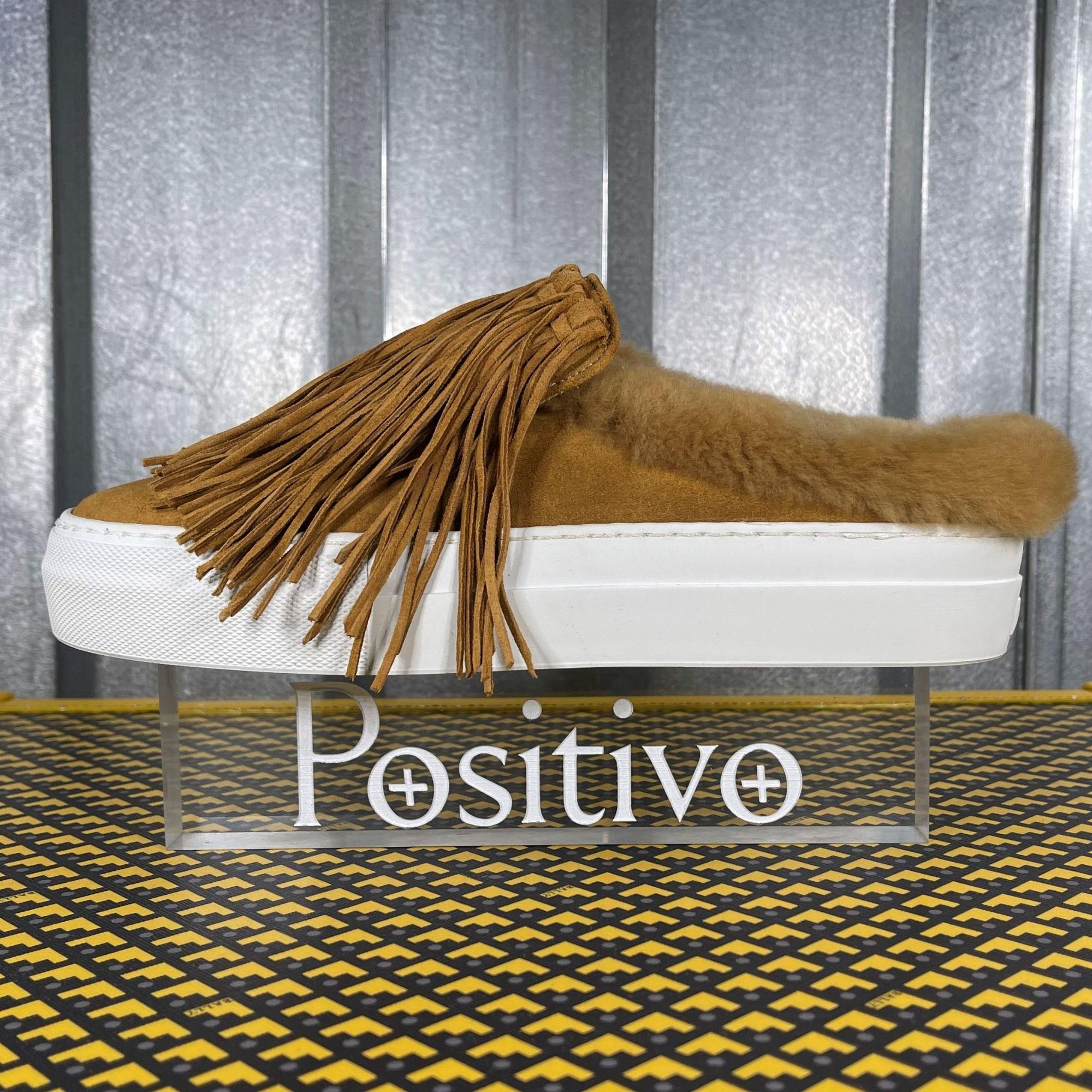 Buscemi Buscemi Sabot Fringe Suede Rame Suede Sneakers US 5 EU 35 Size US 5 / IT 35 - 1 Thumbnail
