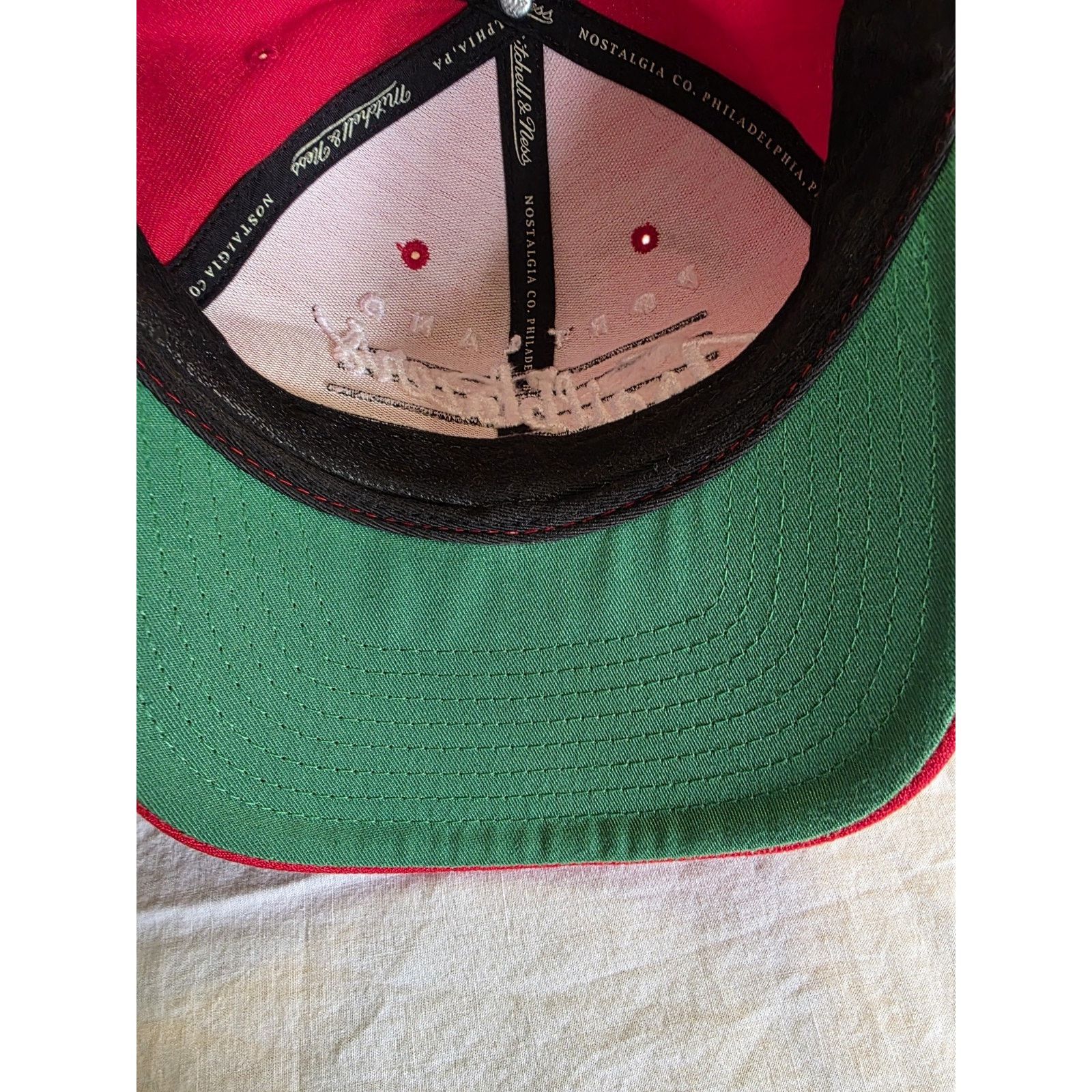 Mitchell & Ness Portland Trail Blazers Snap Back Red Mitchell Ness Hat Size ONE SIZE - 5 Thumbnail