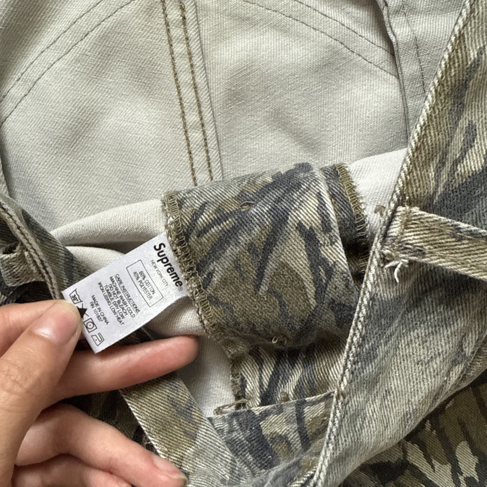 Supreme Supreme SS24 Olive Real Tree pants size 36 Size US 40 / EU 56 - 6 Thumbnail