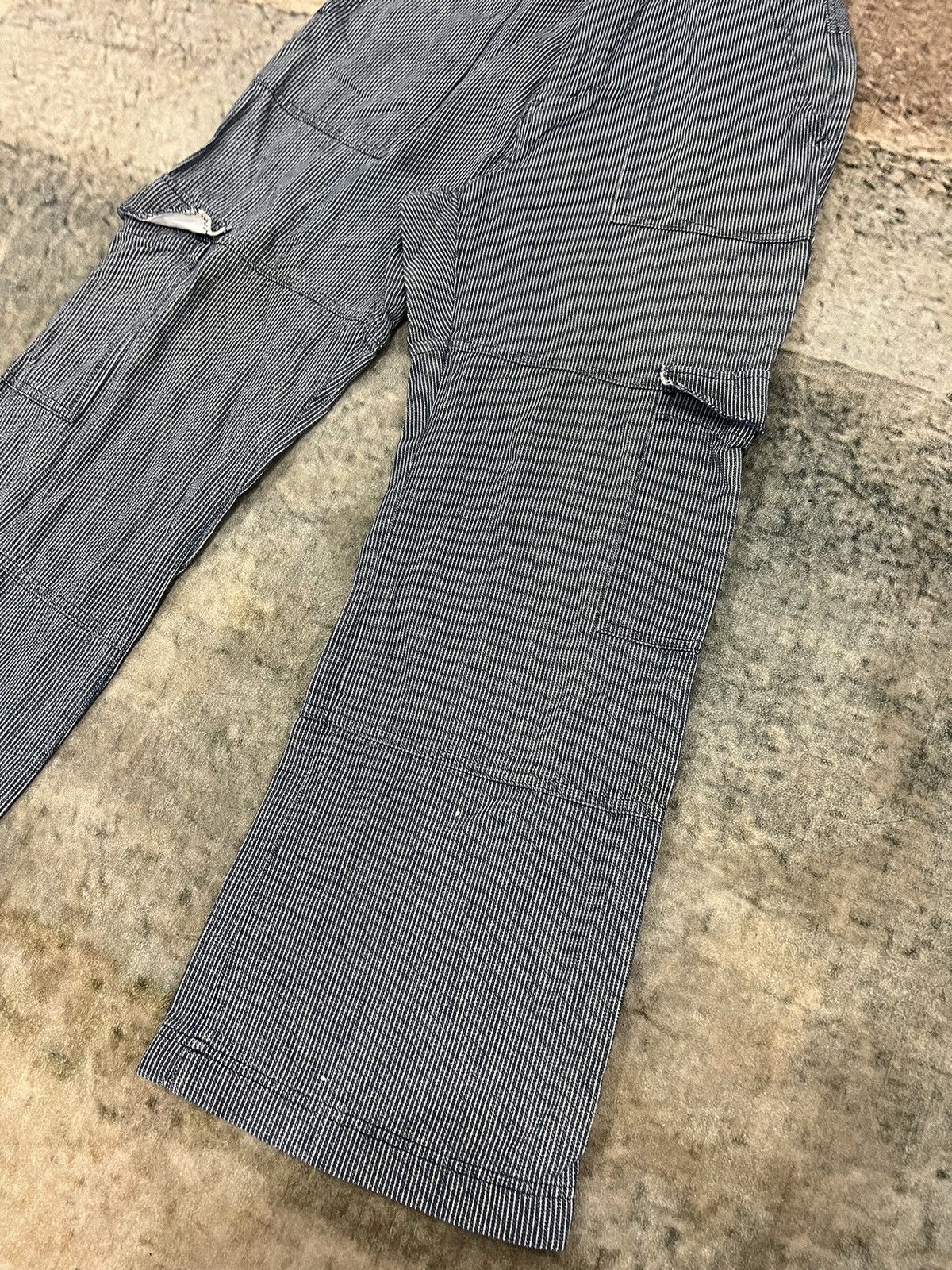 Issey Miyake × Japanese Brand × Vintage Vintage Hickory Stripe Plantation Issey Miyake Size US 28 / EU 44 - 11 Thumbnail