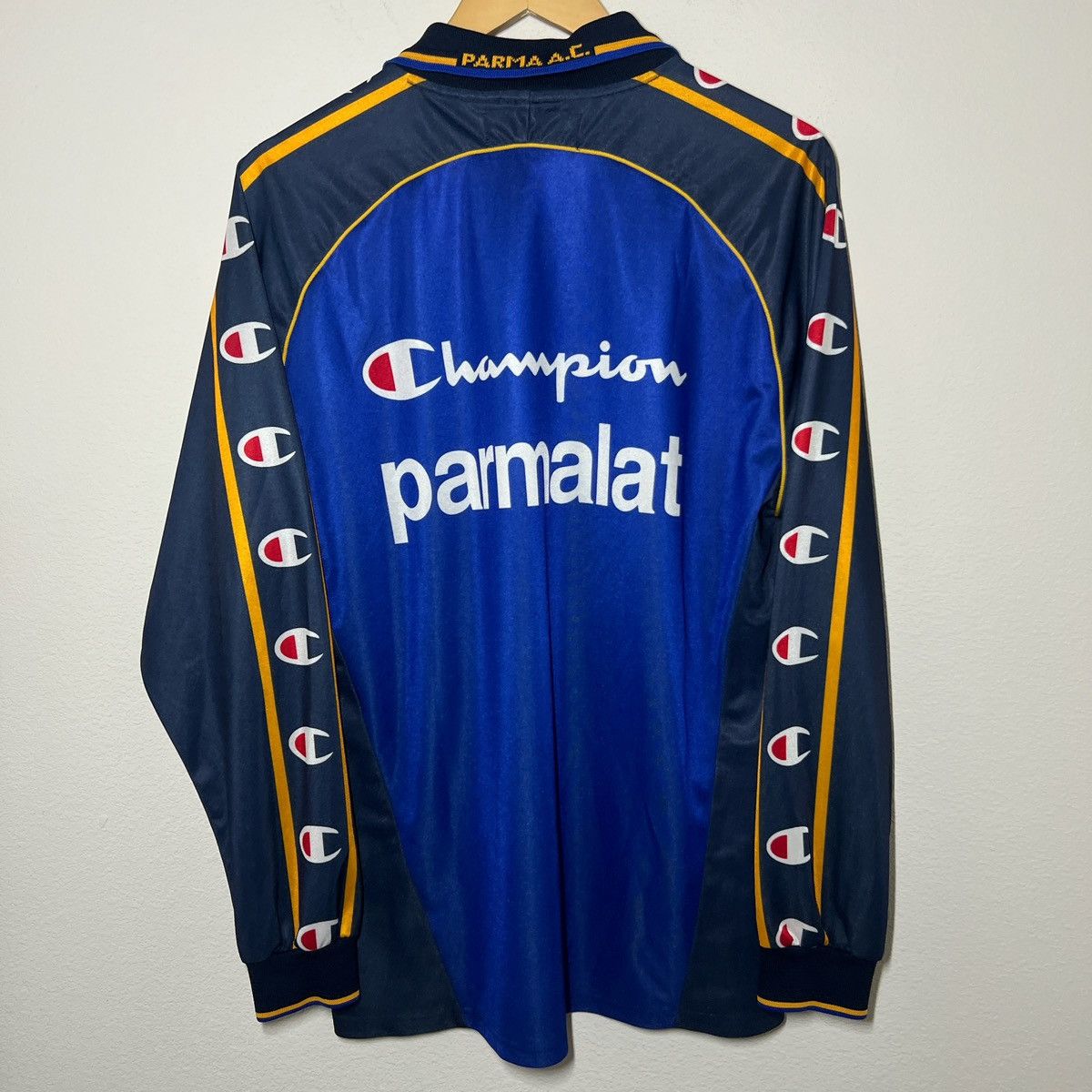 Champion Parma 2001-2002 Training Long Sleeve Jersey | Soccer Size US XL / EU 56 / 4 - 3 Thumbnail