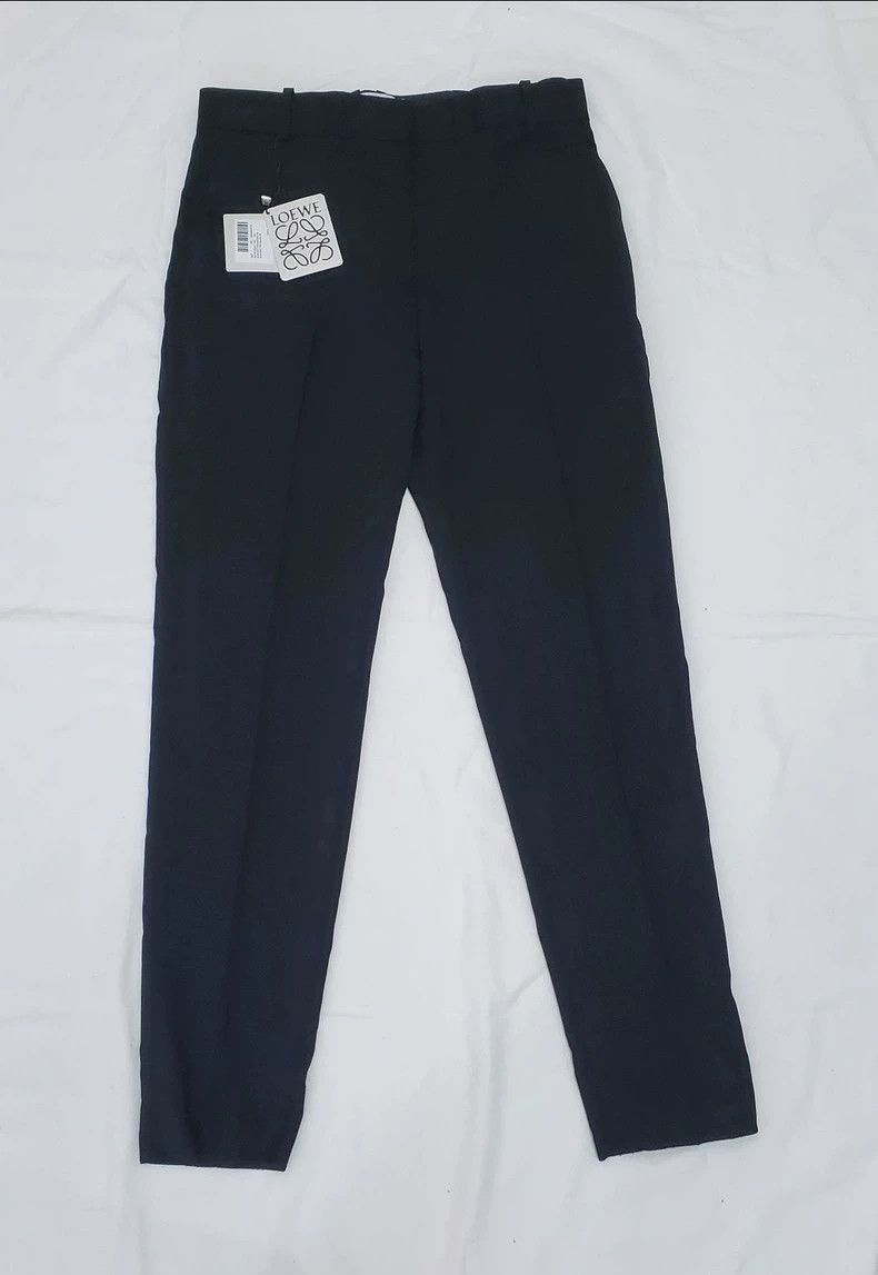Loewe LOEWE Ms.Wool dress pants high waist black Size 25" / US 0 / IT 36 - 1 Thumbnail
