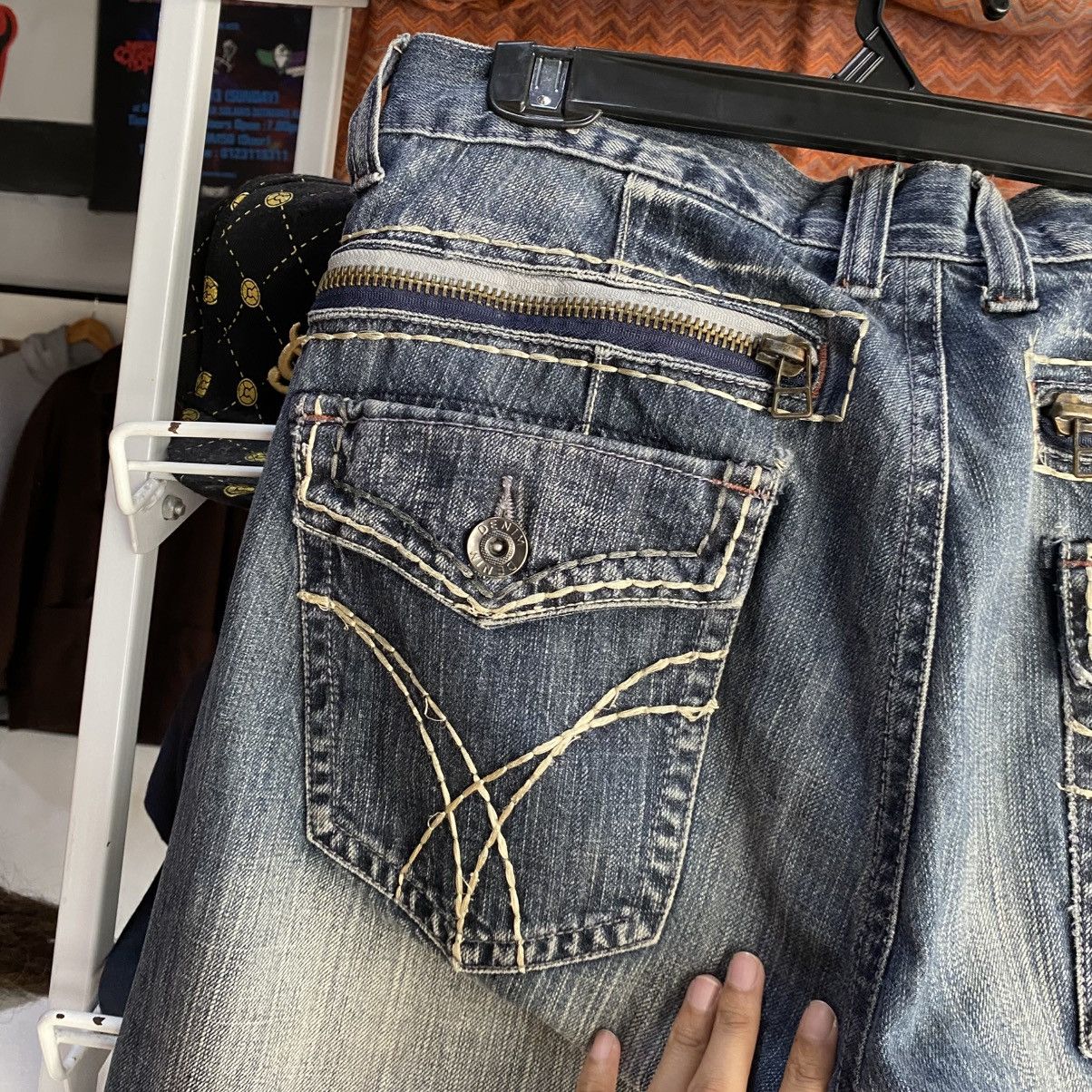 Japanese Brand ORIRIN Thunder Whiskers Jeans Size US 34 / EU 50 - 9 Thumbnail