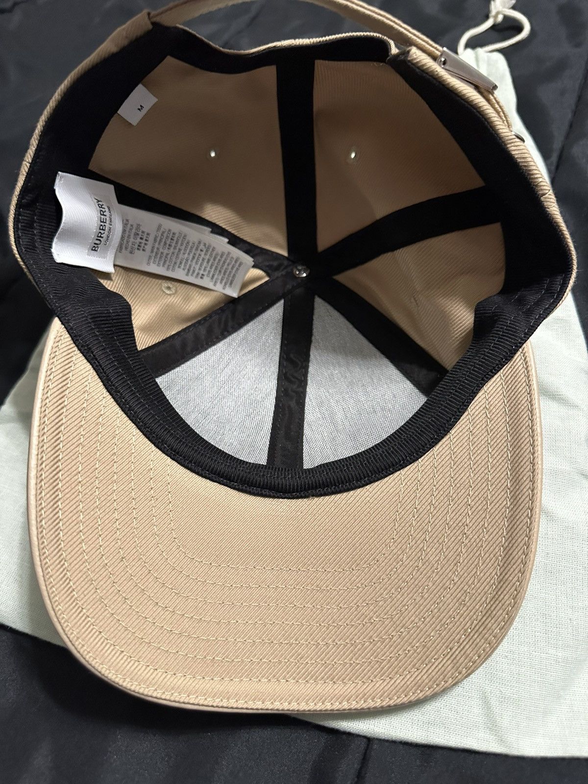 Burberry BURBERRY Horseferry Motif Baseball Cap Size ONE SIZE - 5 Thumbnail