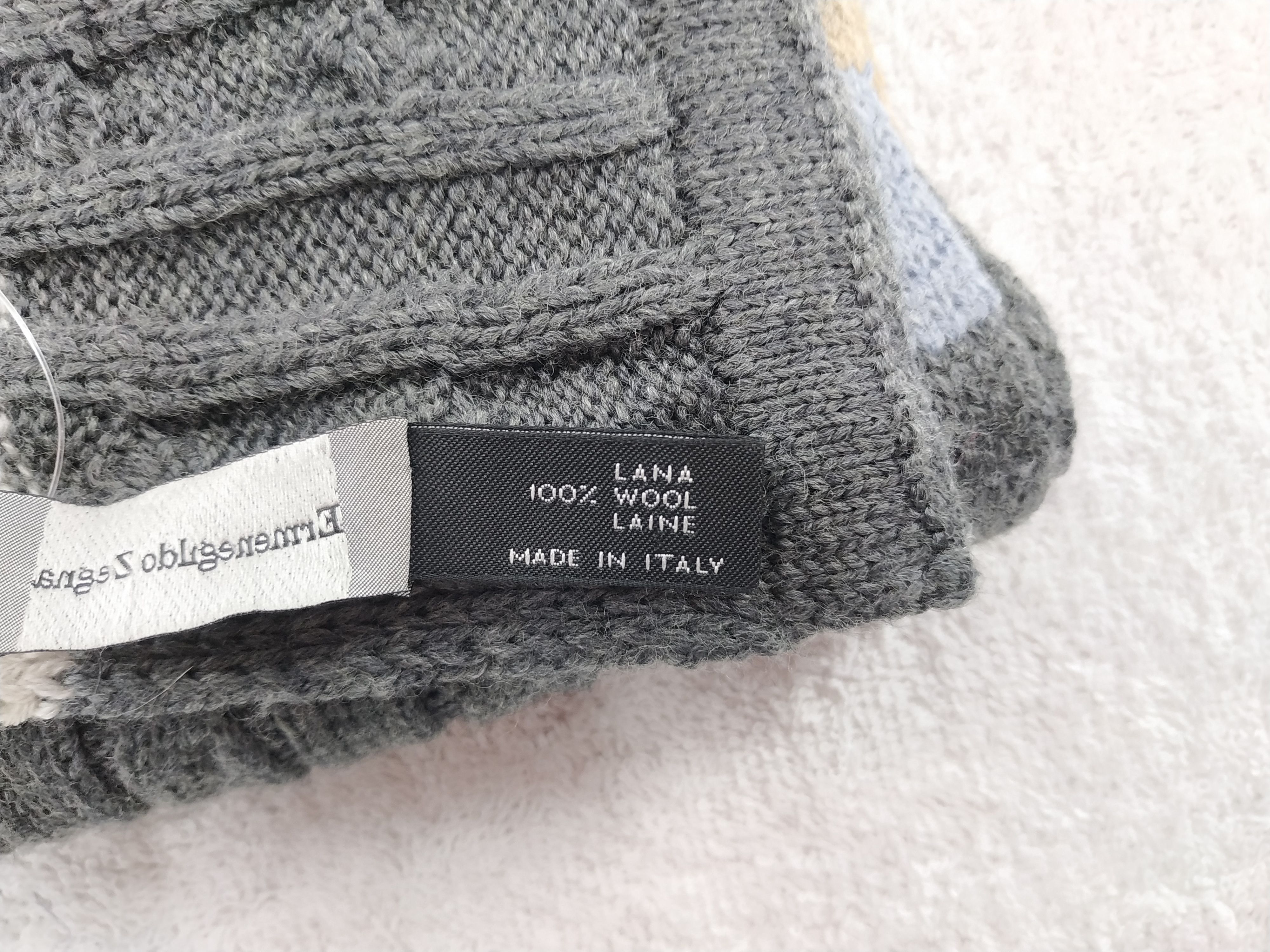 Ermenegildo Zegna Vintage Ermenegildo Zegna Scarf/Muffler/Neckwear MF491 Size ONE SIZE - 6 Thumbnail