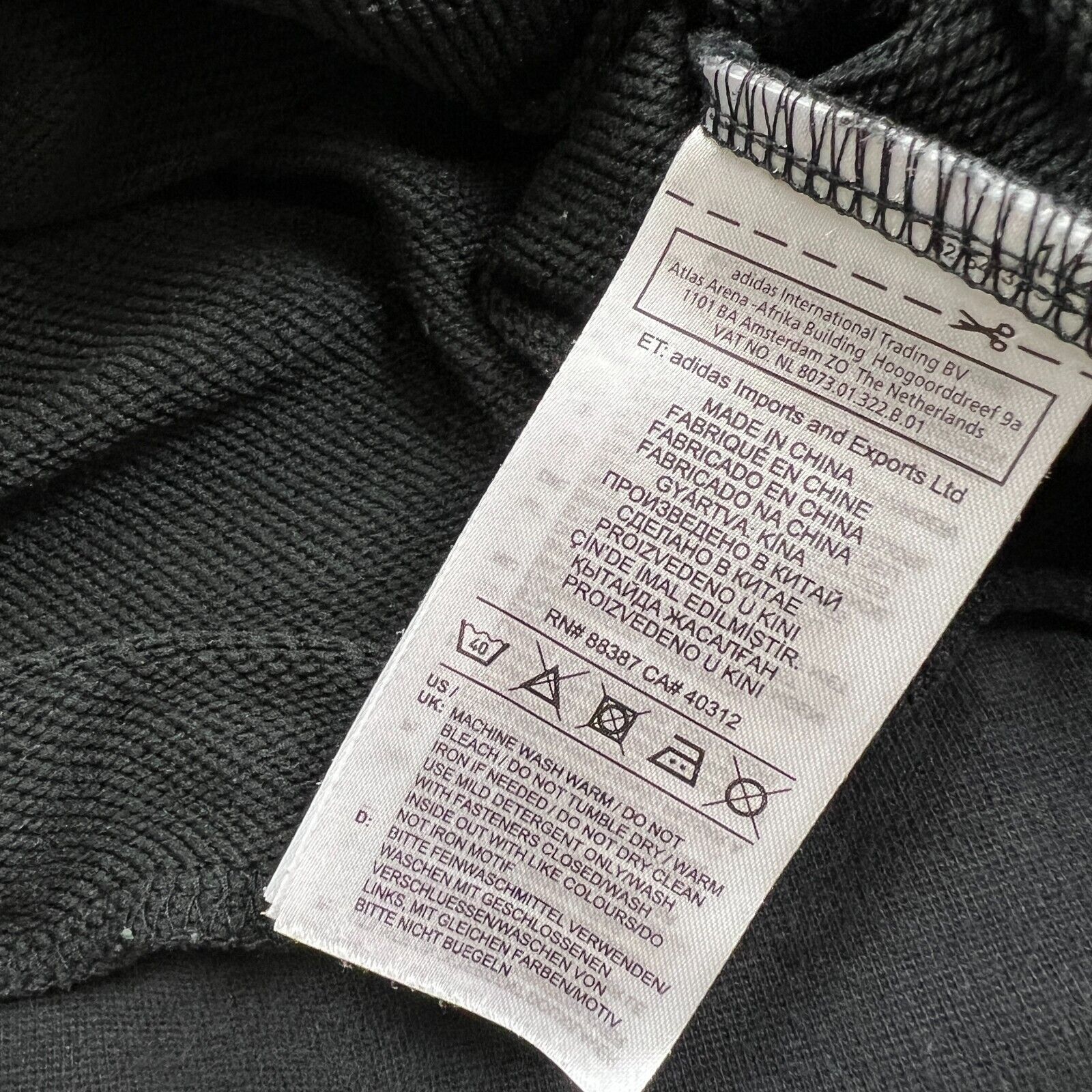 Adidas × Vintage Adidas Hoodie Medium 3 Stripes Spell Out Hooded Sweatshirt Size US M / EU 48-50 / 2 - 6 Thumbnail