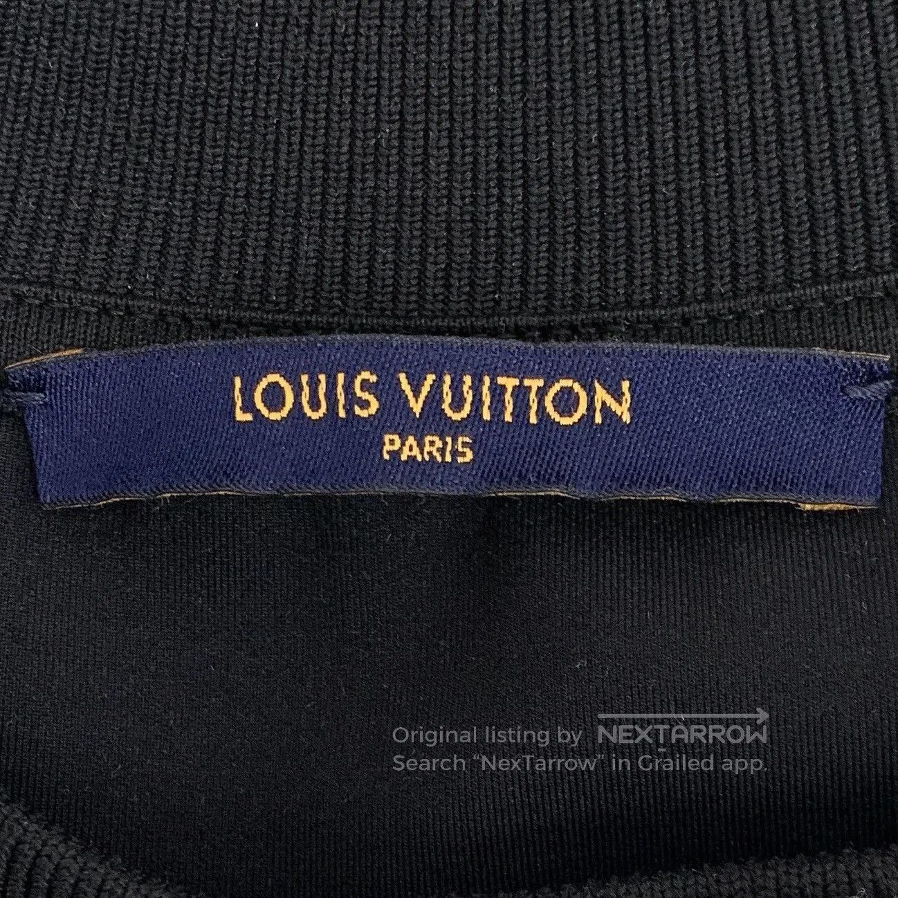 Louis Vuitton Black Short Sleeve T. Size US L / EU 52-54 / 3 - 7 Thumbnail