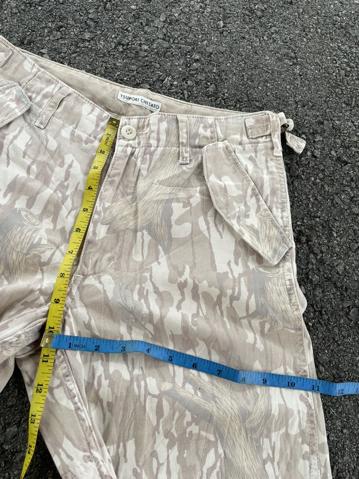 Wood Pattern Loose Pant