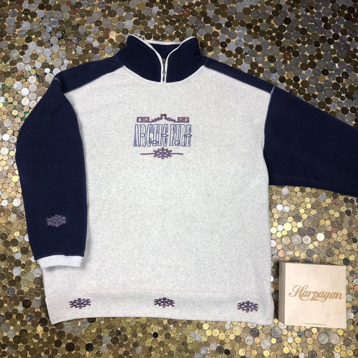 Adidas Adidas Arctic fire vintage fleece Size US M / EU 48-50 / 2 - 1 Thumbnail