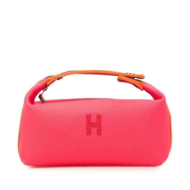 Hermes Hermes Hermes Bride-a-Brac Canvas Handbag Canvas Handbag DUTY FREE for USA Size ONE SIZE - 1 Thumbnail