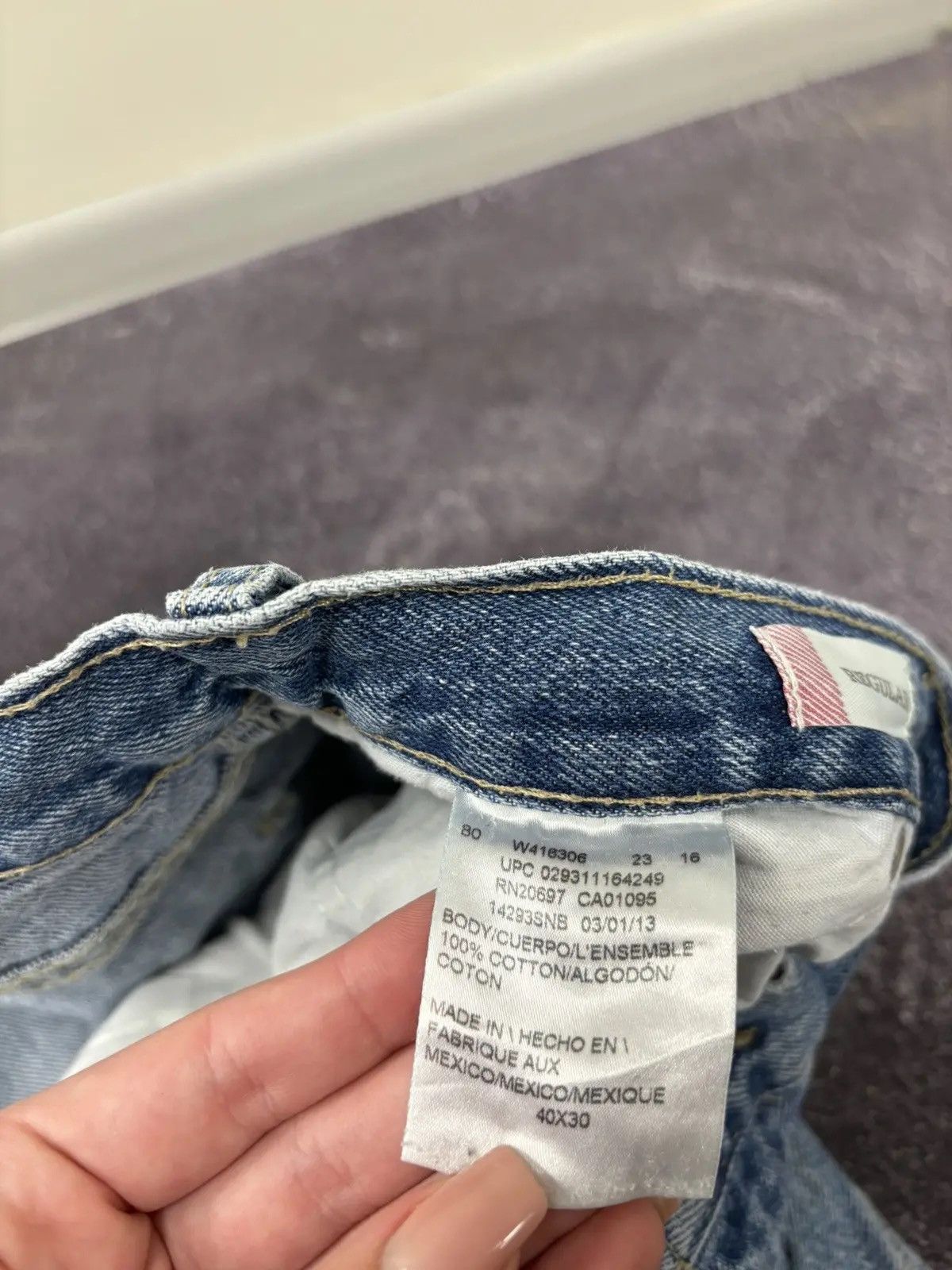 Dickies × Vintage Vintage Dickies Faded Blue Denim American Hype Baggy Jeans Size US 40 / EU 56 - 14 Thumbnail