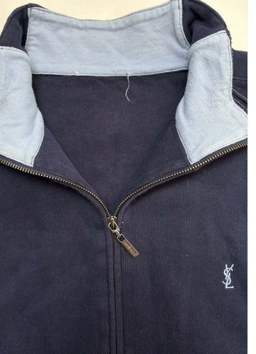 Yves Saint Laurent Vintage Yves Saint Laurent Zip Sweater Size US XL / EU 56 / 4 - 2 Thumbnail