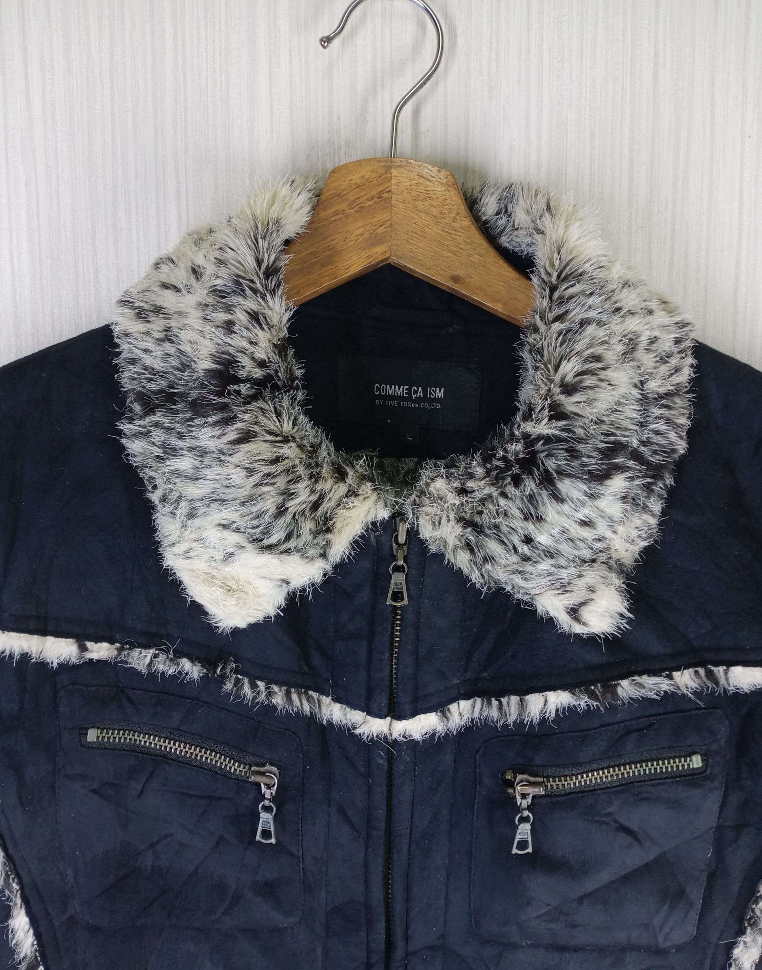 Comme Ca Ism Rare Comme Ca Ism Faux Fur Jacket Size M / US 6-8 / IT 42-44 - 3 Thumbnail