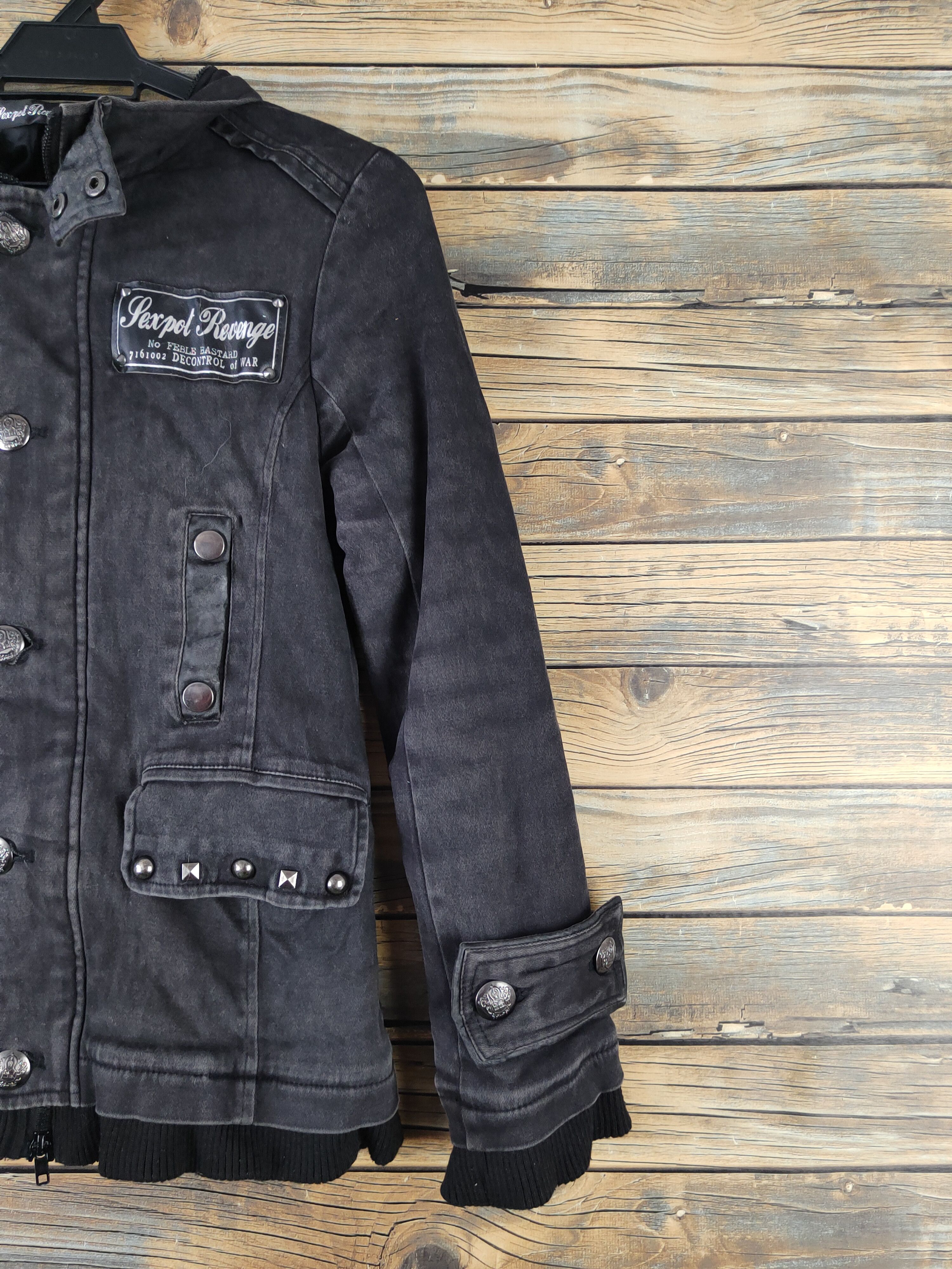 Japanese Brand × Seditionaries × Vintage DL Sexpot Revenge seditionaries punk Black Jackets #1387 Size M / US 6-8 / IT 42-44 - 6 Thumbnail