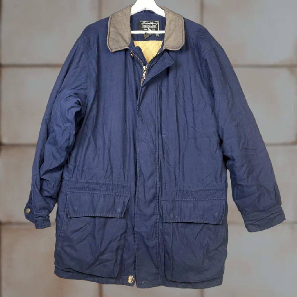 Eddie Bauer VINTAGE Eddie Bauer Field Jacket Coat Mens M Blue Size US M / EU 48-50 / 2 - 1 Thumbnail