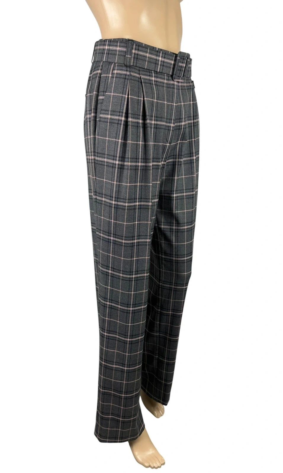 Blumarine Blumarine Plaid Pants Belted size S Size 28" / US 6 / IT 42 - 3 Thumbnail
