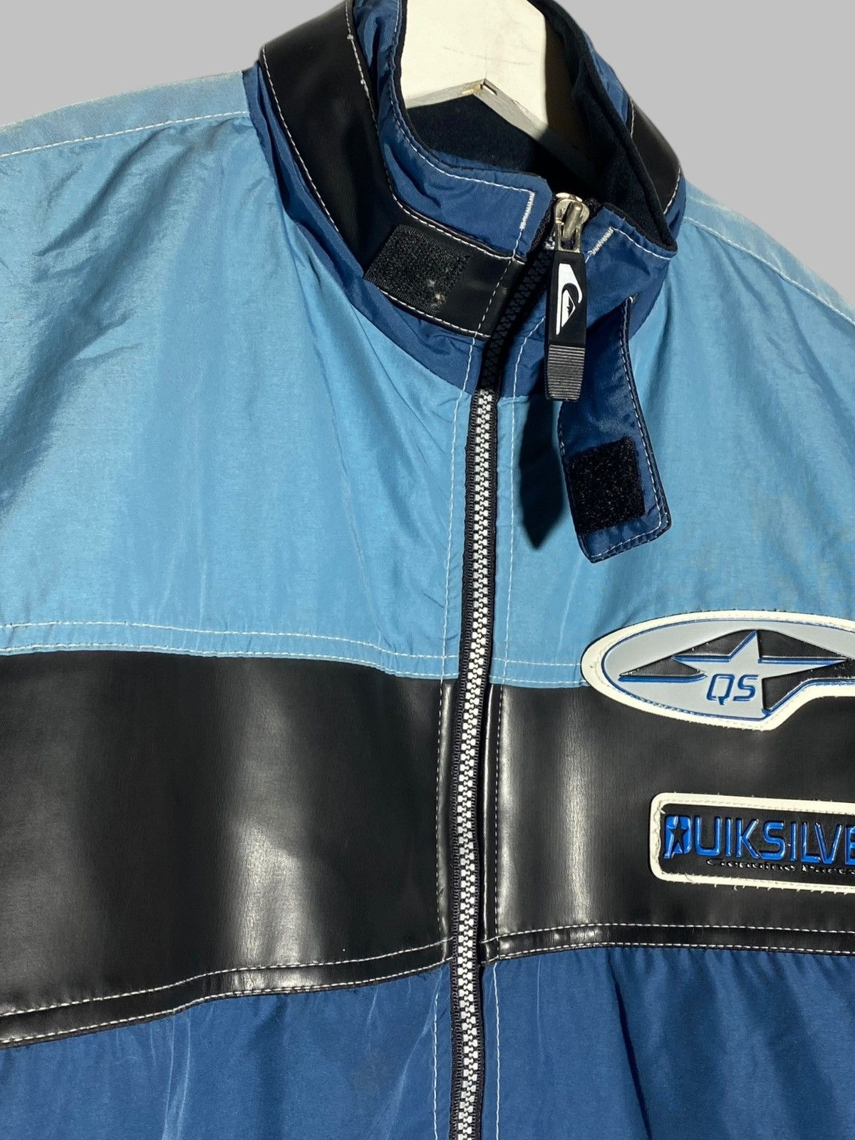 Quiksilver Vintage 90s Quiksilver Nylon Snow Ski Jacket Size US L / EU 52-54 / 3 - 8 Thumbnail