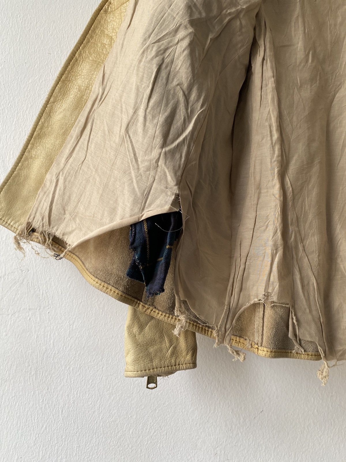 Japanese Brand Nonnative Japan Distressed Leather Jacket Size US S / EU 44-46 / 1 - 13 Thumbnail