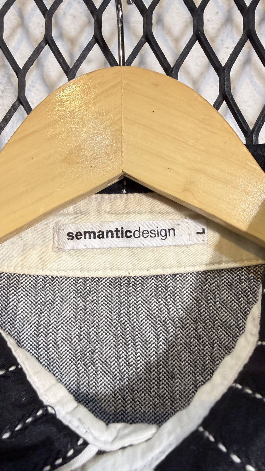 Japanese Brand SEMANTIC DESIGN long slevee tshirt Size US L / EU 52-54 / 3 - 2 Thumbnail
